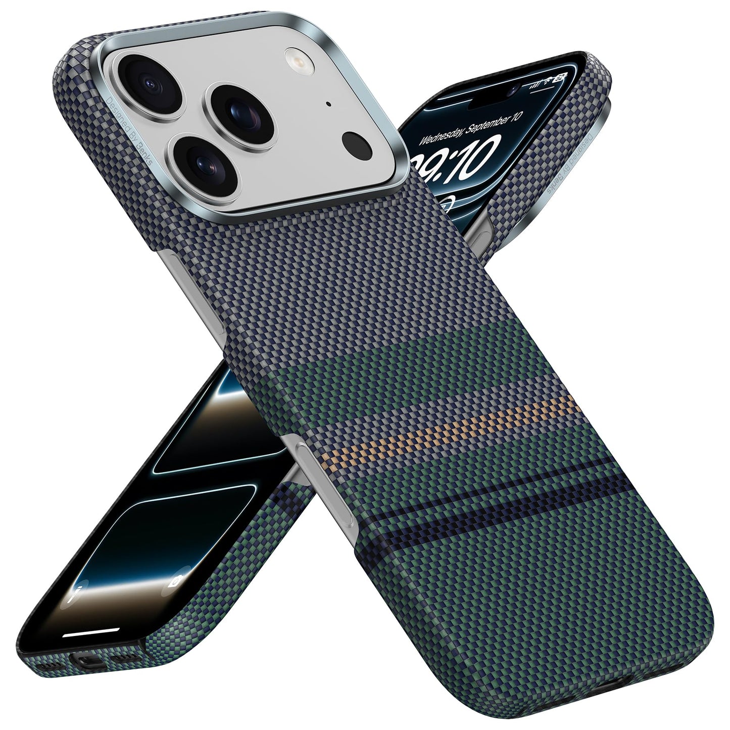 Sunset Carbon Fibre Side Cut Kevlar With MagSafe 17 Pro Max