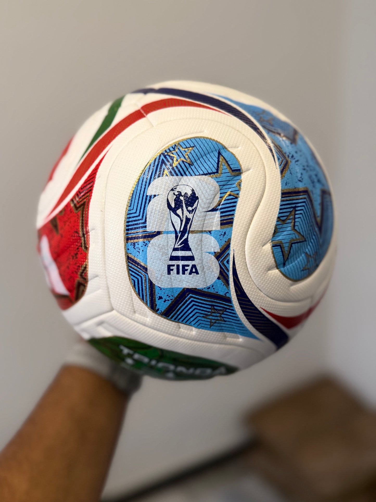 Trionda Official World Cup Match Ball Replica football ideal for clubs, schools, academies, and football enthusiasts