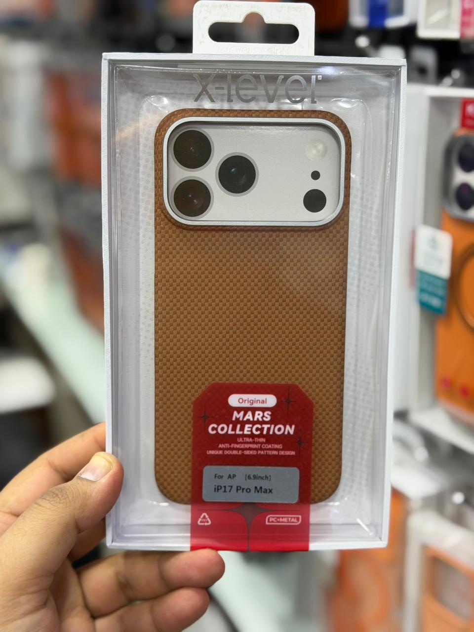 X-level Mars Collection Carbon Magsafe Case for iphone 17 pro max