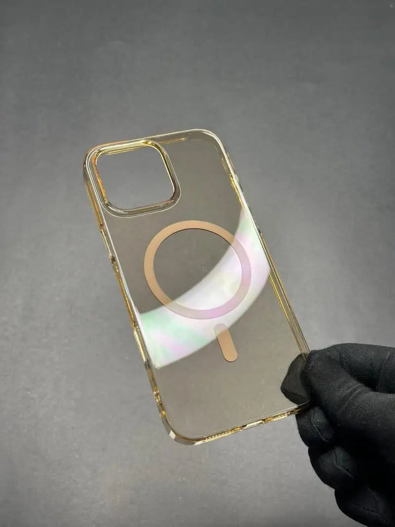 Premium Quality Euro Magsafe Acrylic Case For Iphone 16 Pro Max | Euro Magsafe Case For Iphone 16 Pro Max | 16 Pro Max Cover In Pakistan