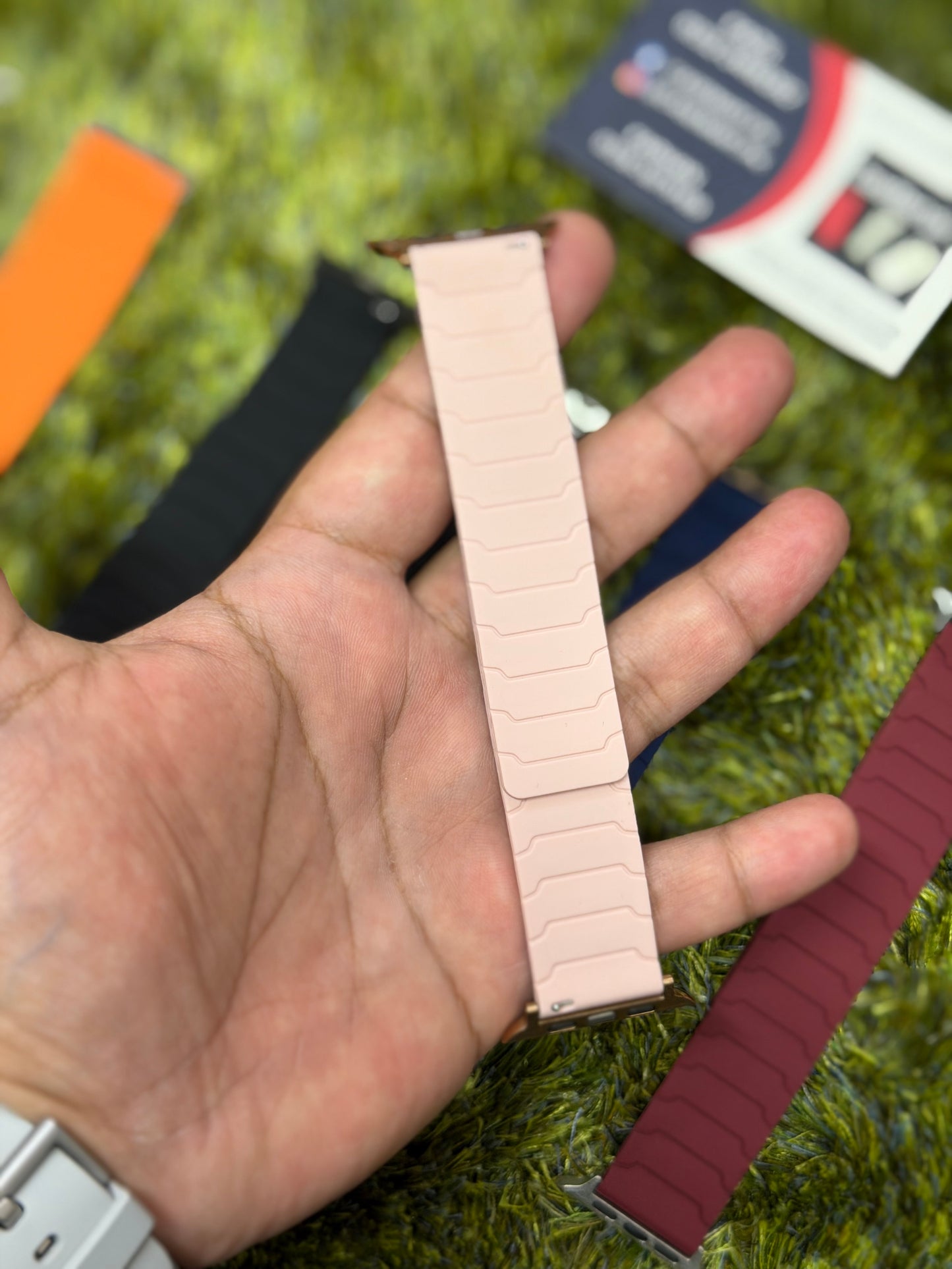 Fully Magnetic Silicone Loop Band for Apple Watch - 38mm to 49mm