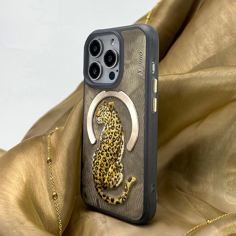NIMMY Fantasy Animal Series Leopard Case with MagSafe