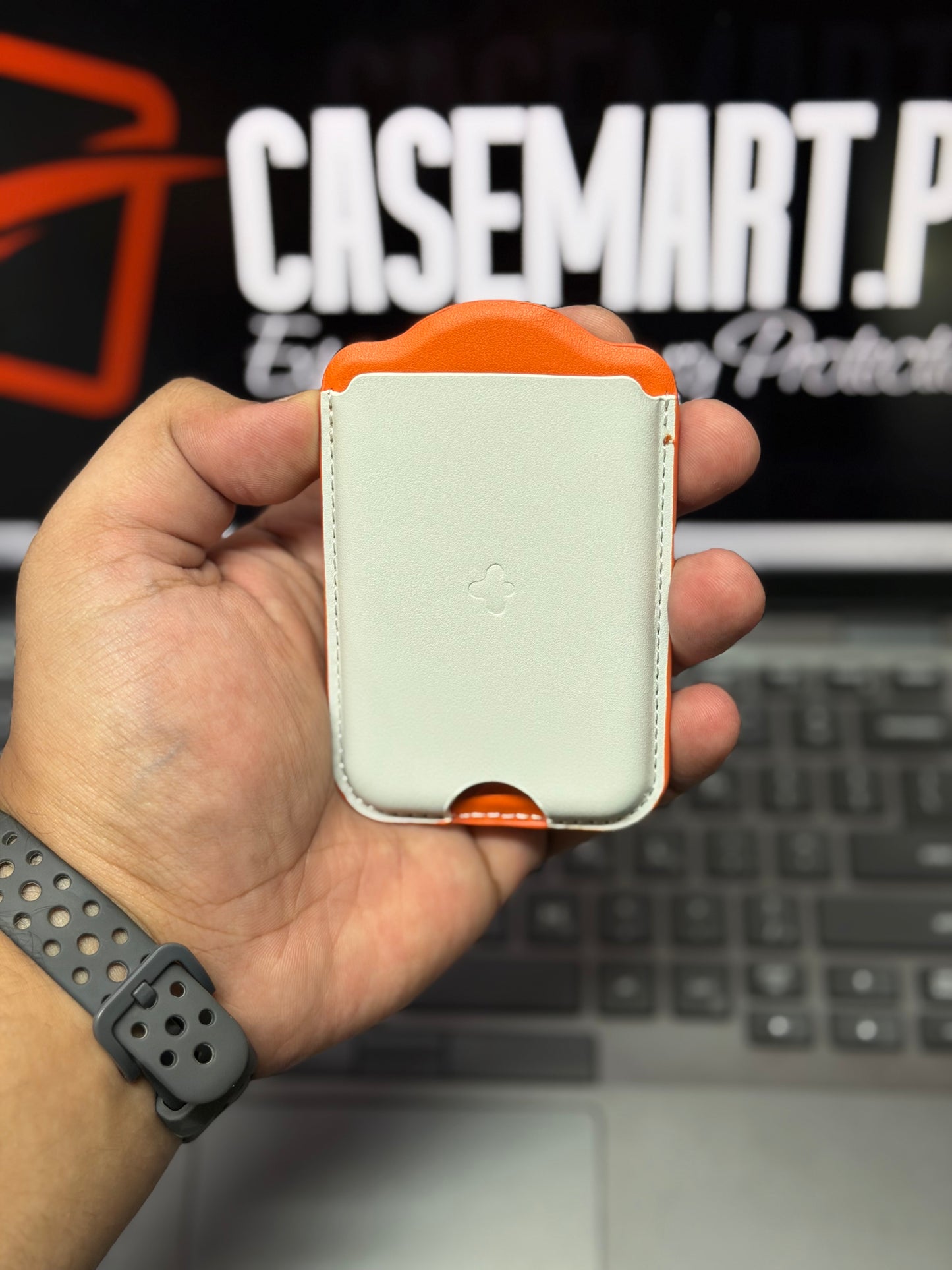 Spigen Nano Pop Leather MagSafe Wallet - Mag Fit Two-Tone Style Card Holder