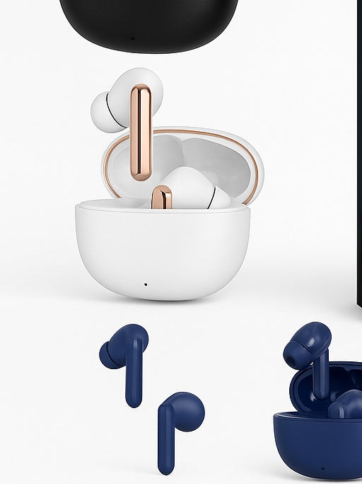U57 Best Wireless Earpods with Hi-Res Audio, Touch Control & Fast Charging – Noise Reduction & Long Battery Life
