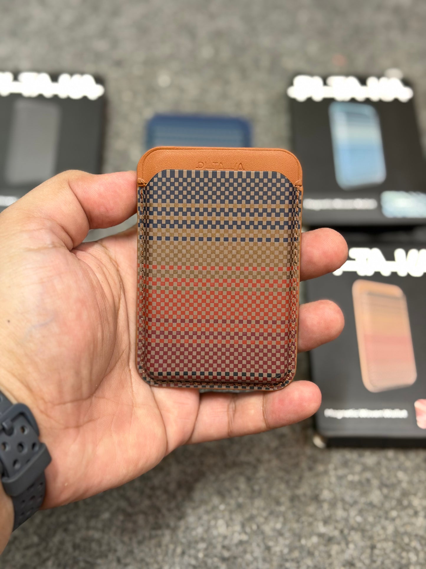 PITAKA MagSafe Woven Wallet - Magnetic Card Holder