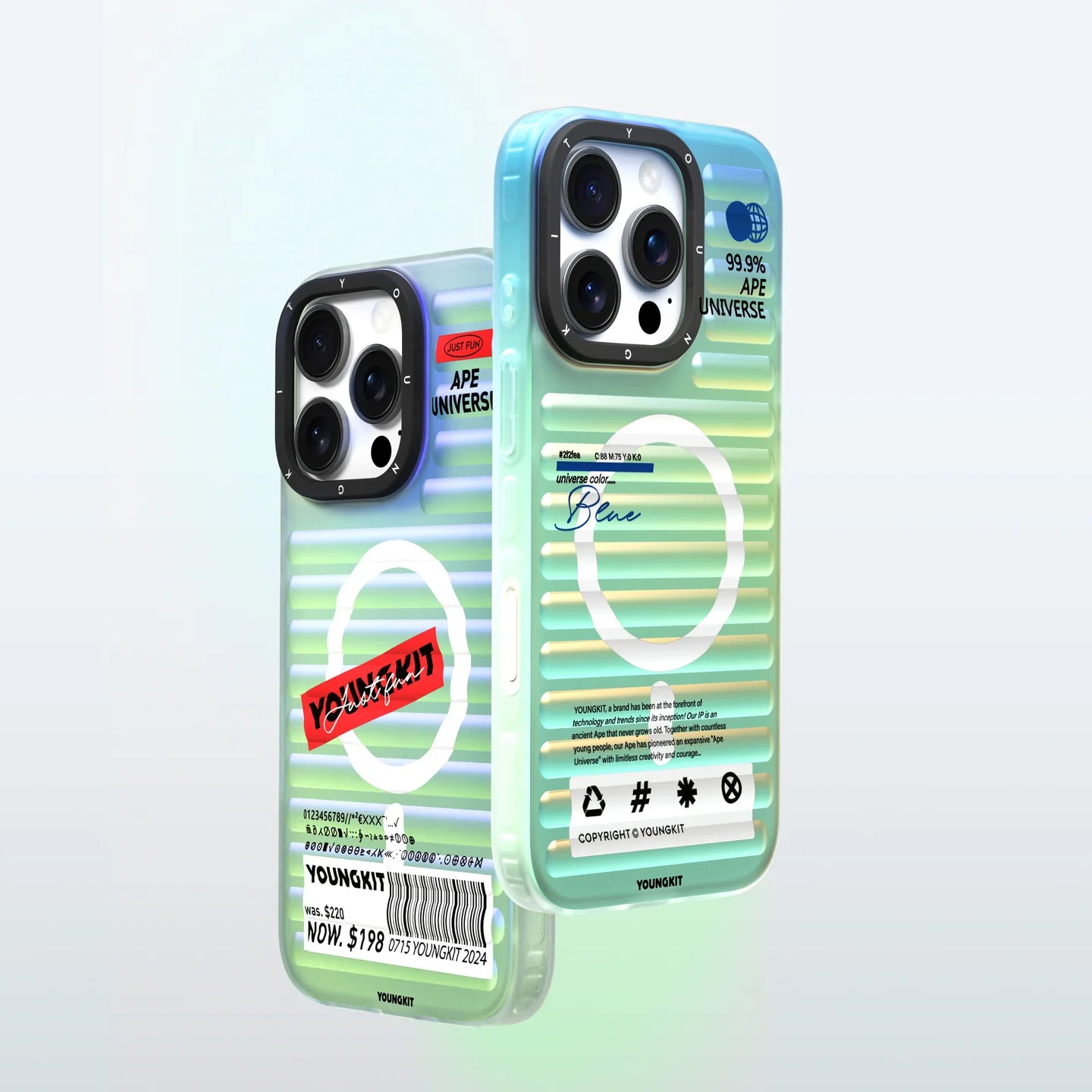 YoungKit Lugagge Color Changing Case 16 Pro Max