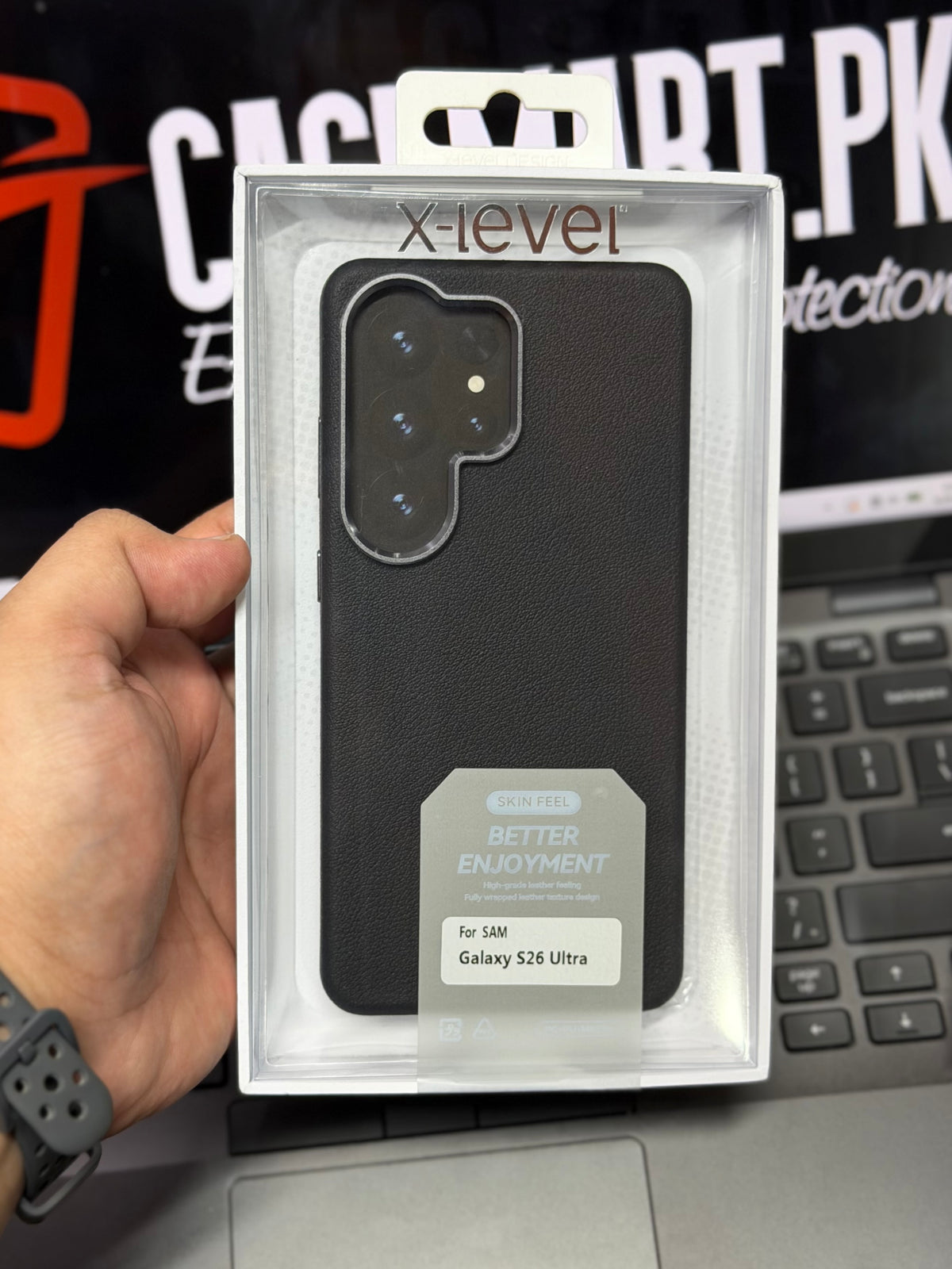 X-Level Better Enjoyment Leather MagSafe Case - S26 Ultra