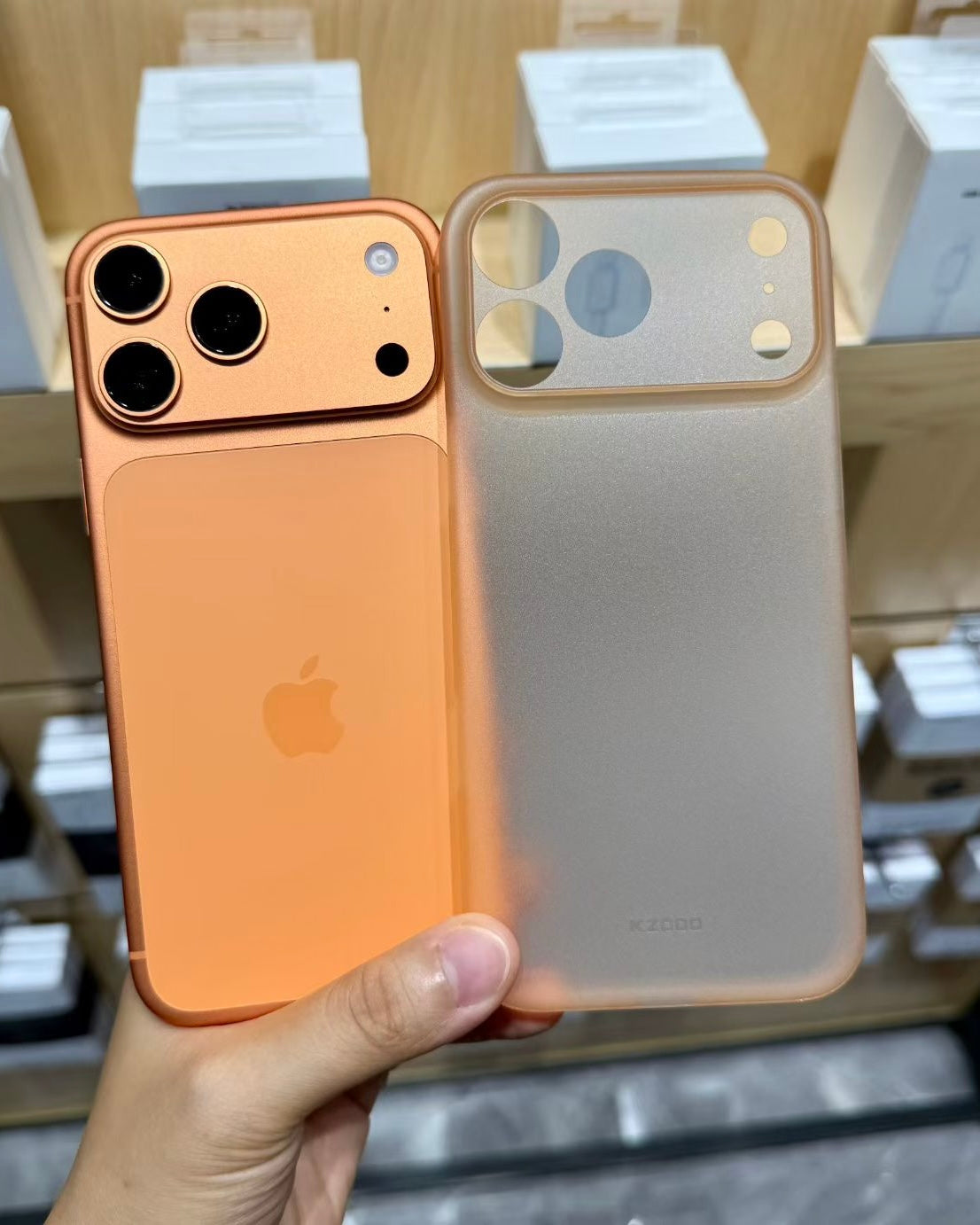 Kzdoo Air Skin Ultra Thin Case Cosmic Orange