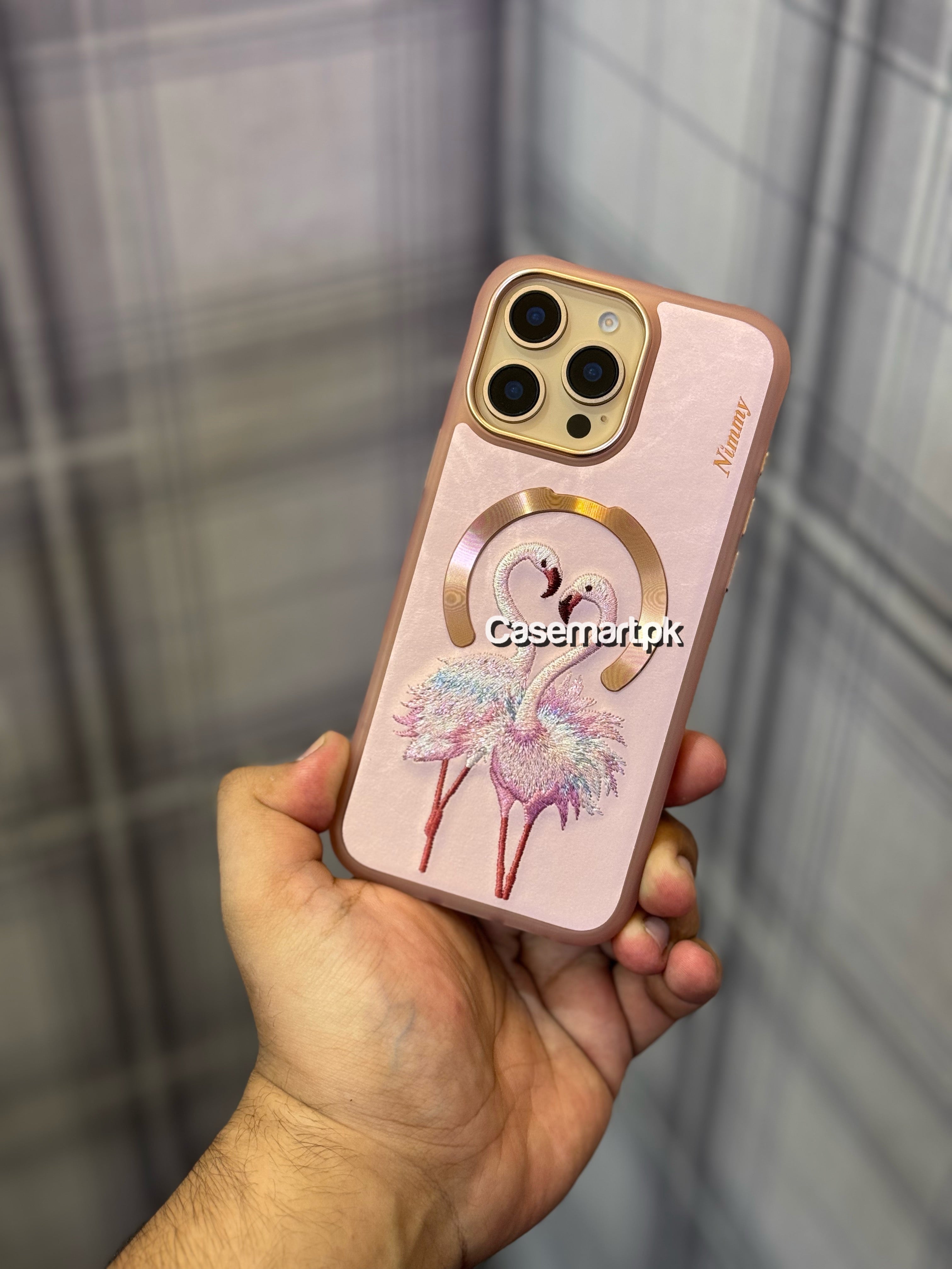 Nimmy original fantasy animal case finewoven+magsafe for Apple iPhone 16 pro max
