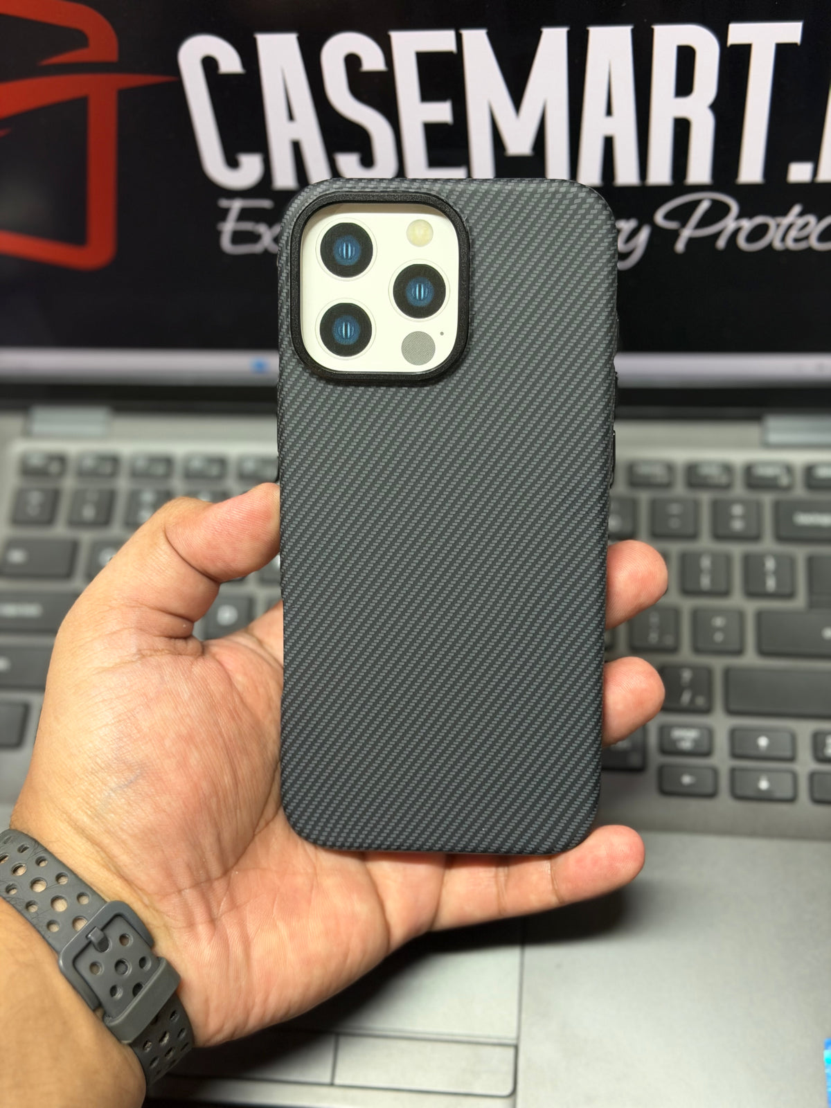 BLACK WAVE CARBON FIBRE KEVLAR CASE