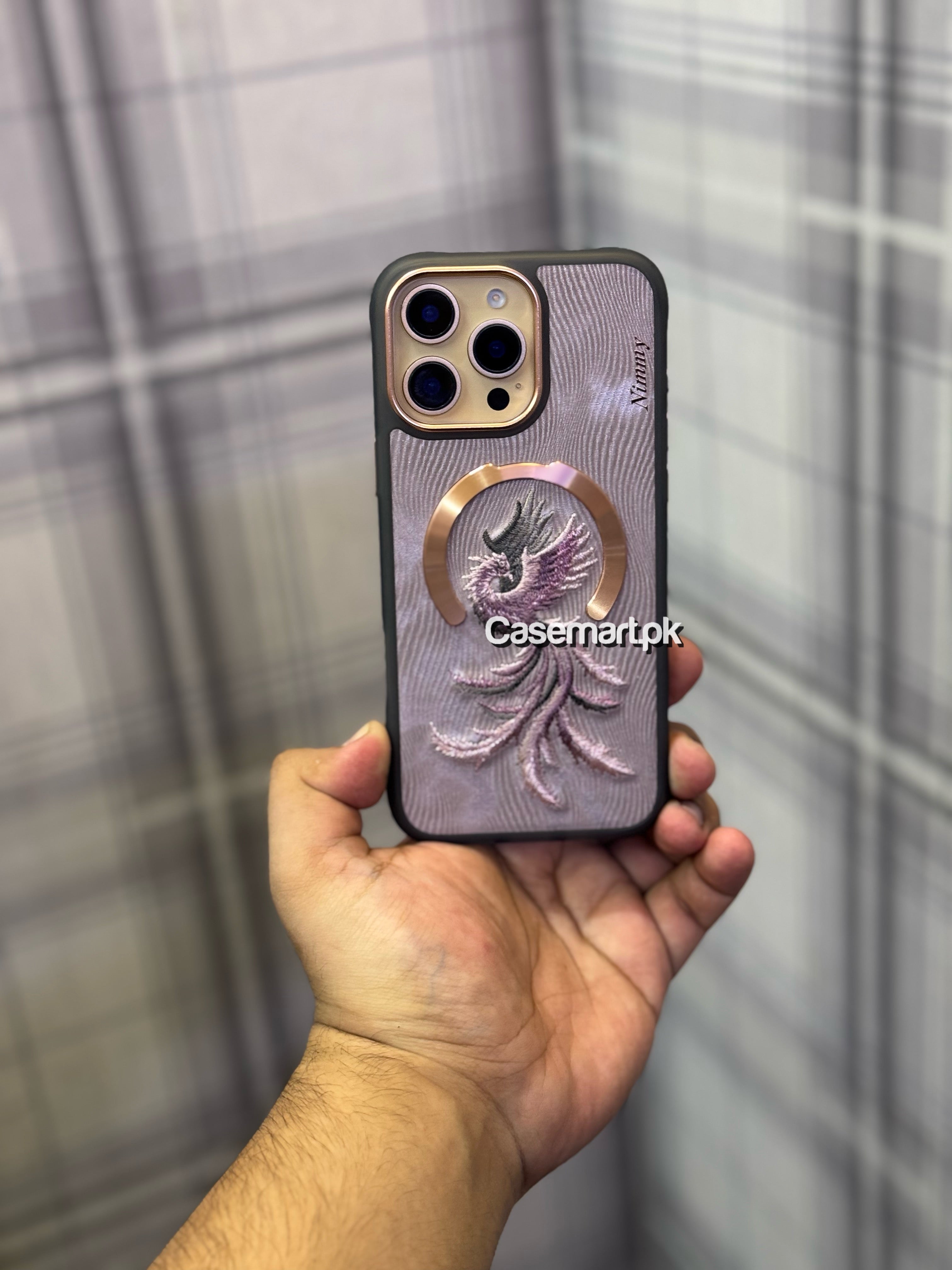 Nimmy original fantasy animal case finewoven+magsafe for Apple iPhone 16 pro max