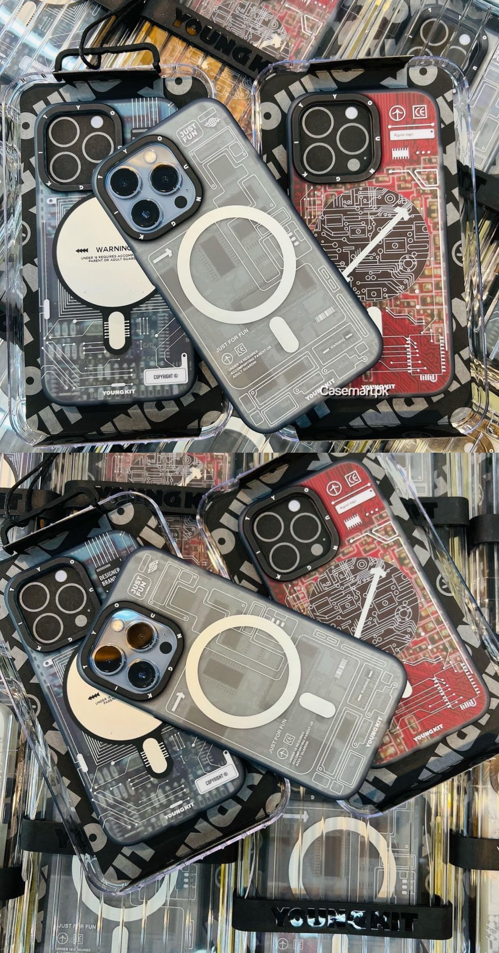 Original Young kit futuristic circuit case