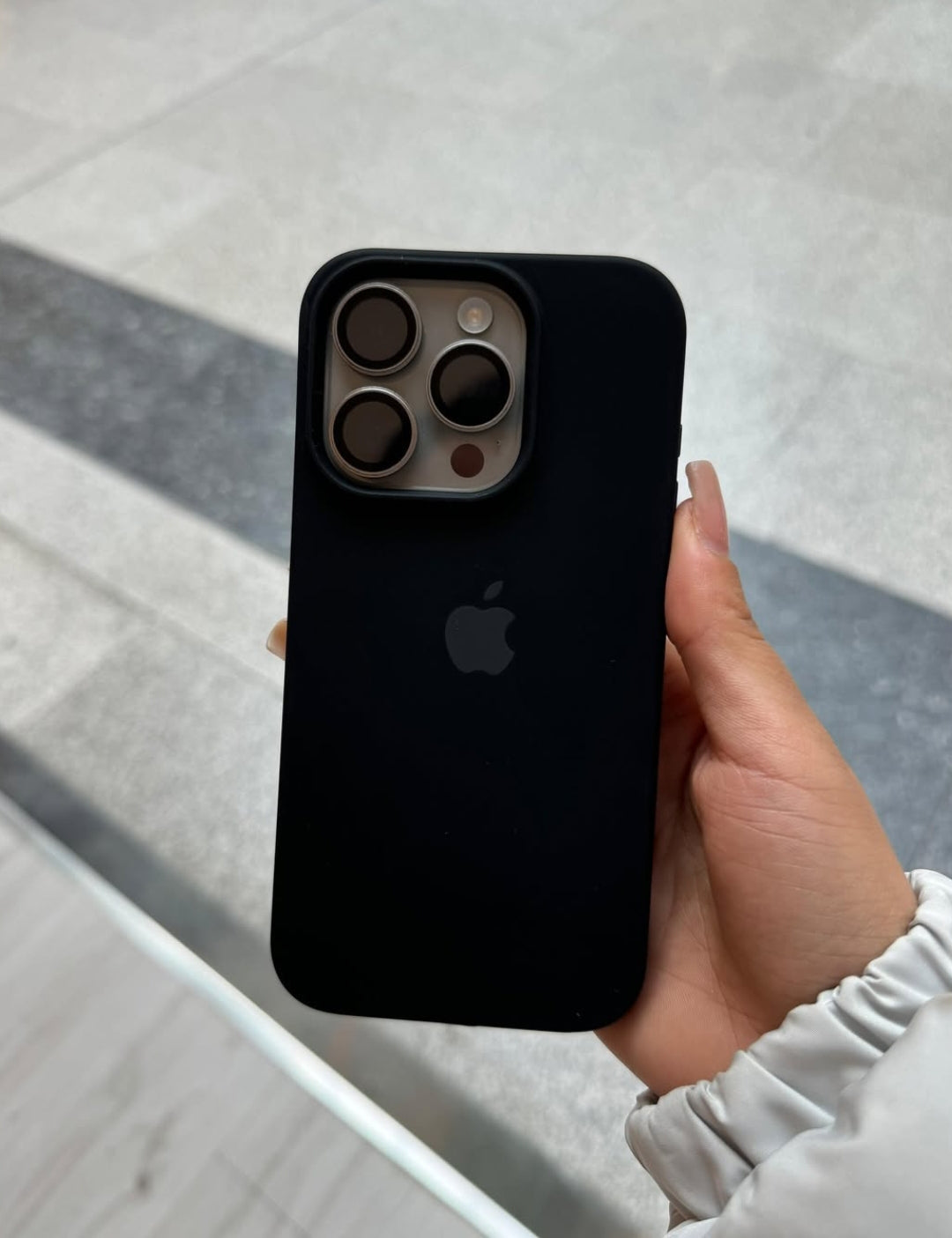 Apple Official Silicone Case Black