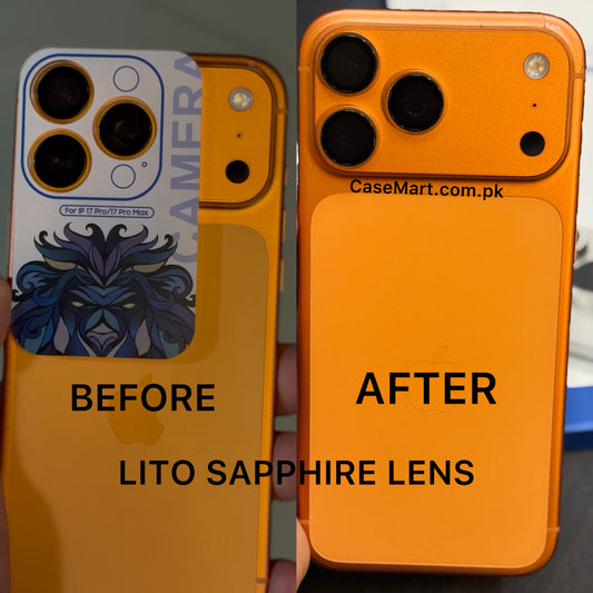 LITO Sapphire PVD Camera Lens Rings for 17 Series