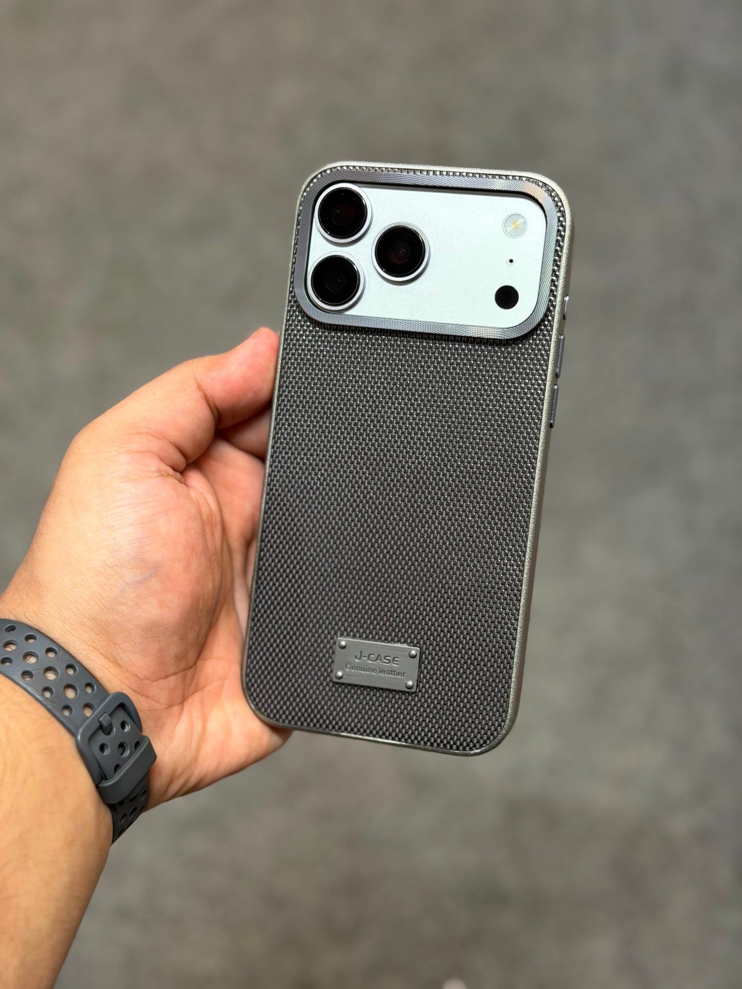 J-CASE Premium Series Leather Case for 17 Pro Max