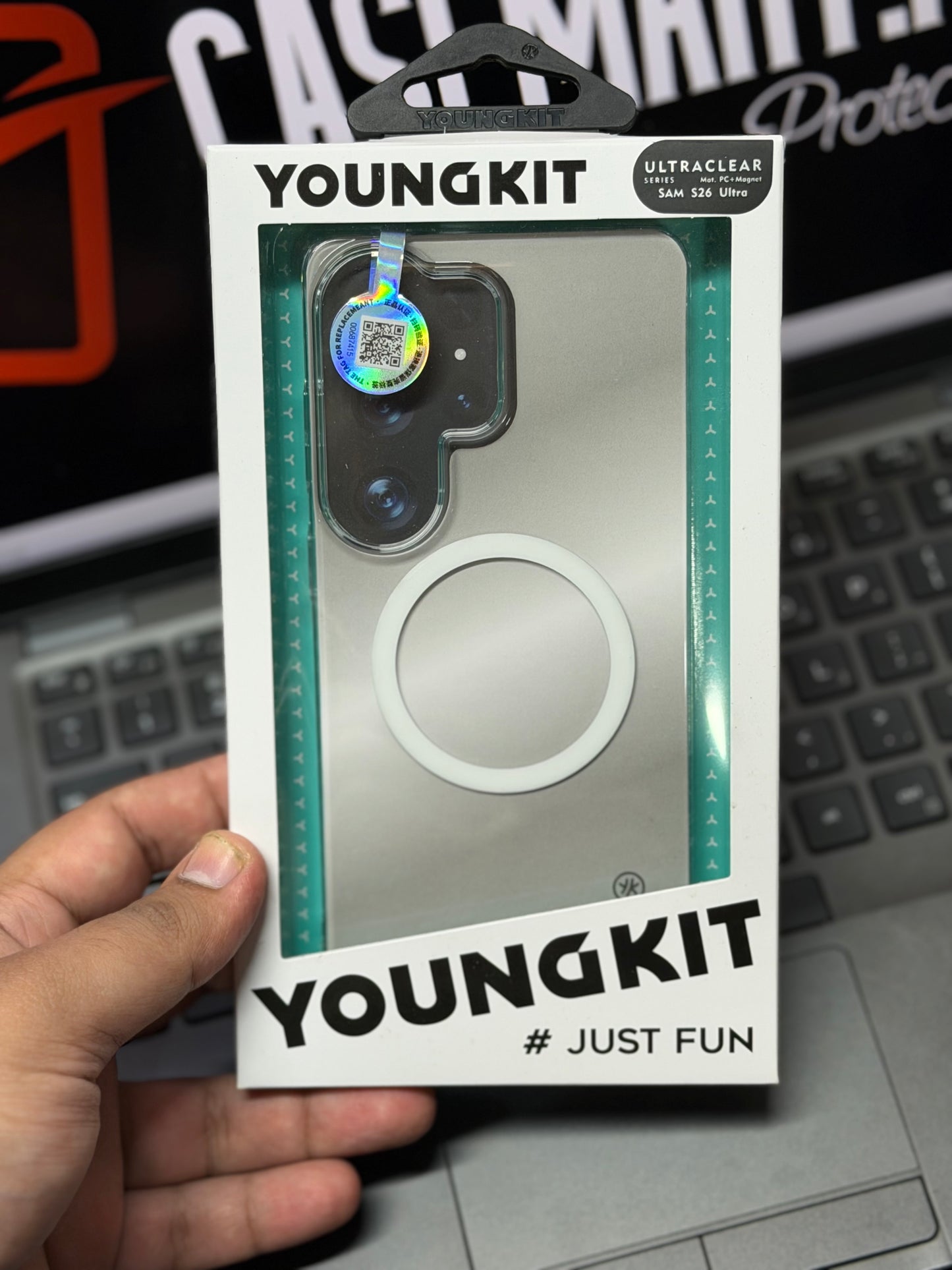 Original YoungKit Clear MagSafe Non-Yellowing Case For Samsung Galaxy S26 Ultra