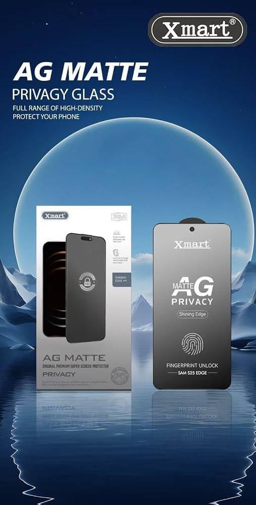 Xmart Branded AG Matte Privacy Glass for 18 Pro Max
