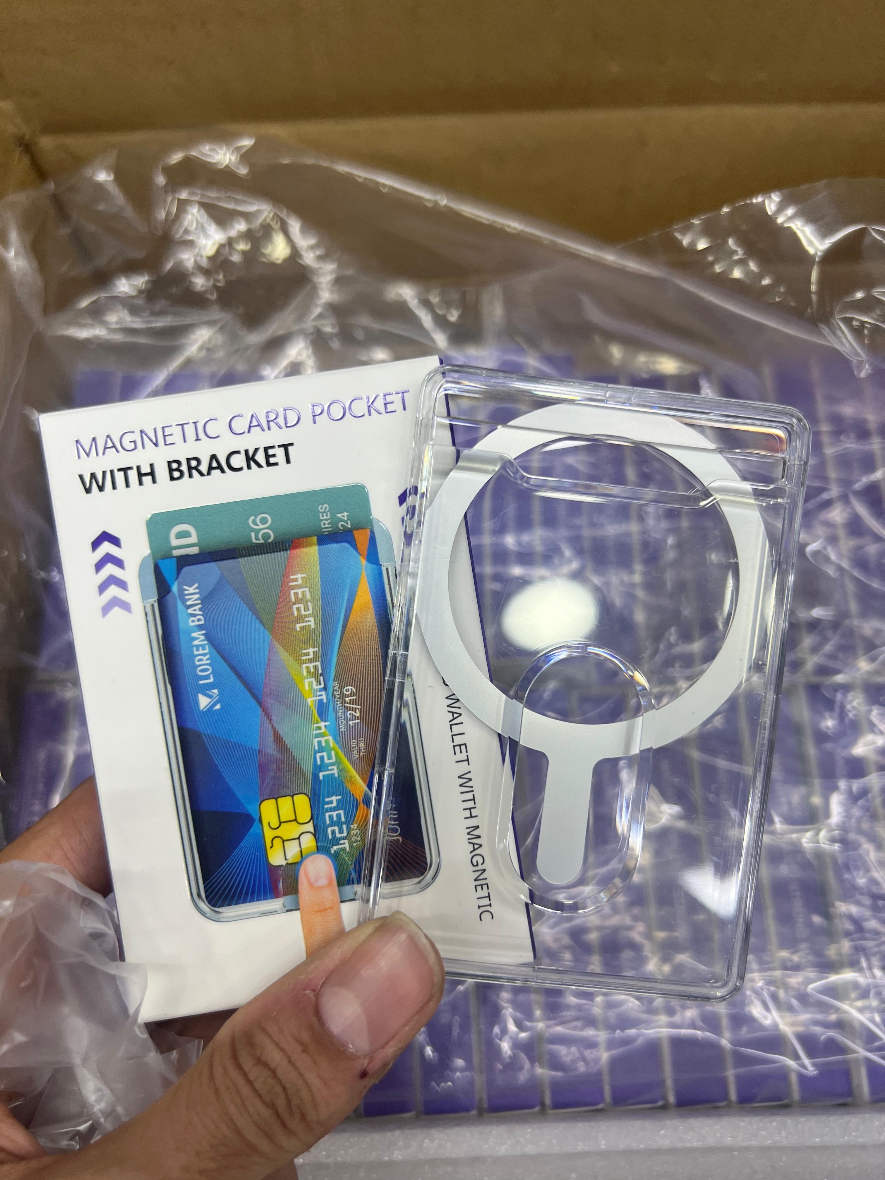 Acrylic MagSafe Wallet Clear