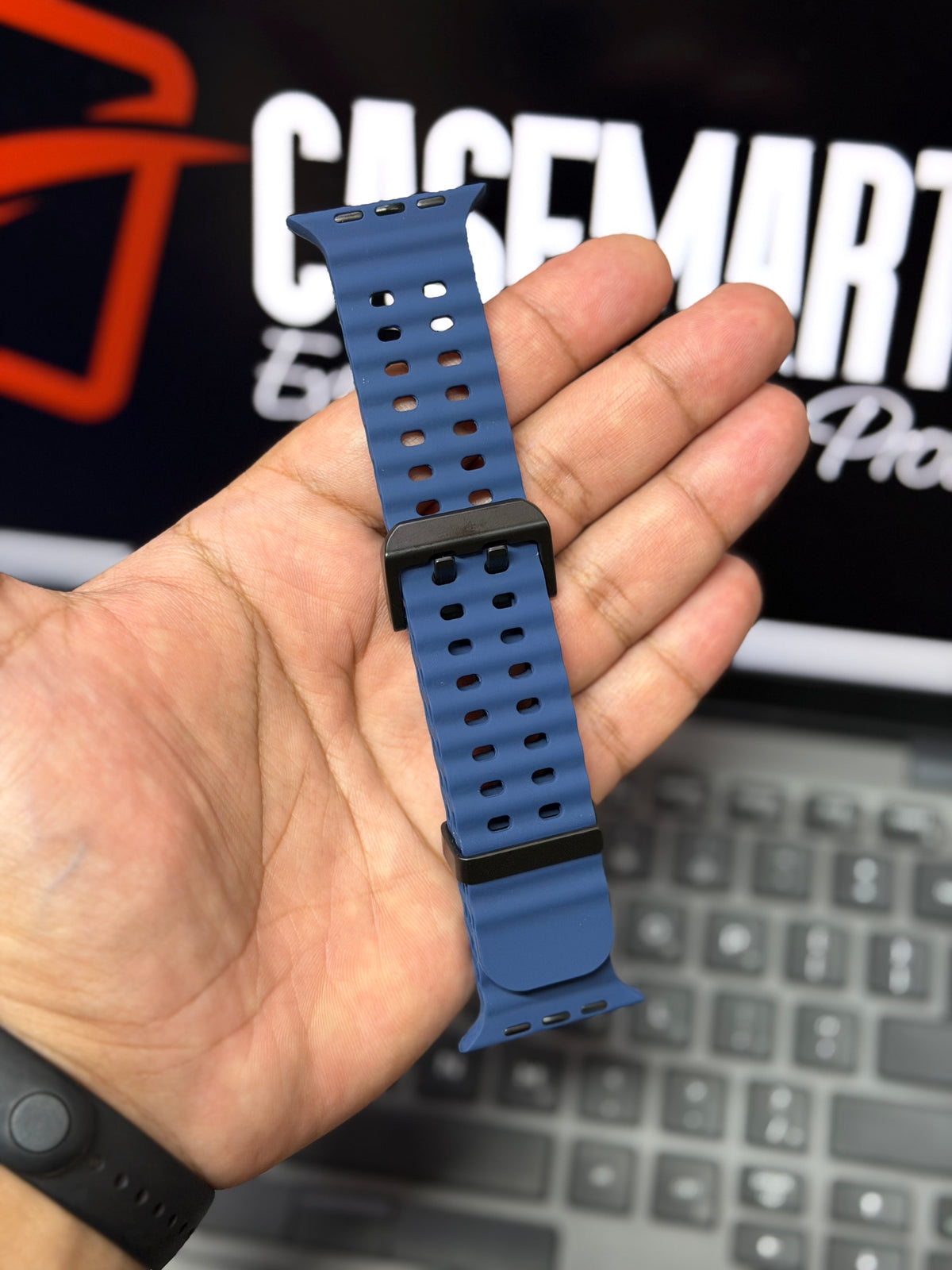 New Style Sports Silicone Strap for Apple Watch - Soft Mesh Breathable Band
