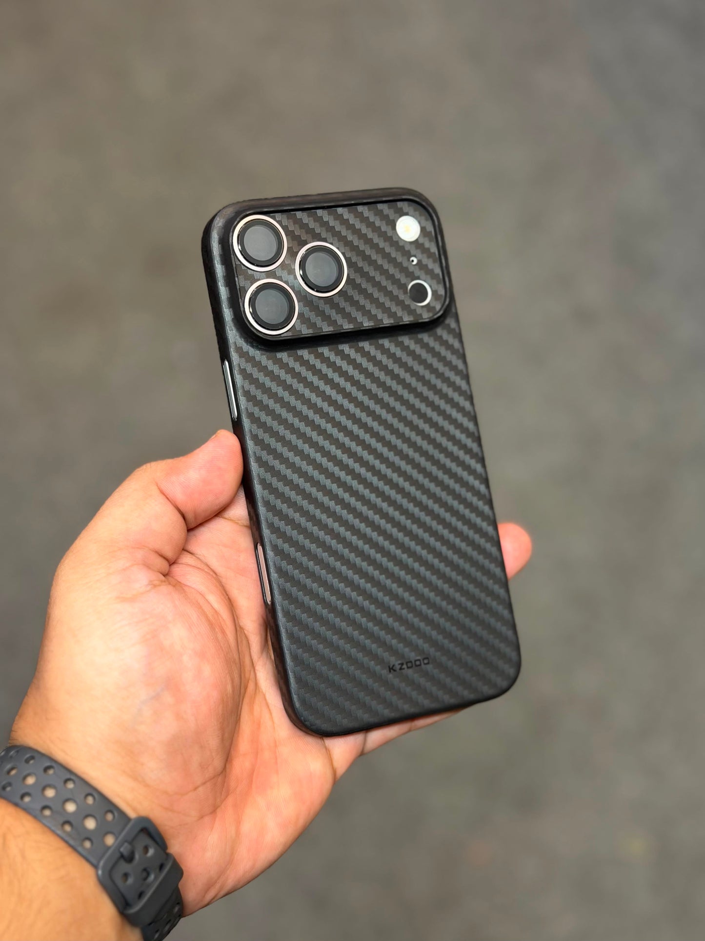 Kzdoo Air-Carbon Ultra Thin 0.3 Mm Case Black