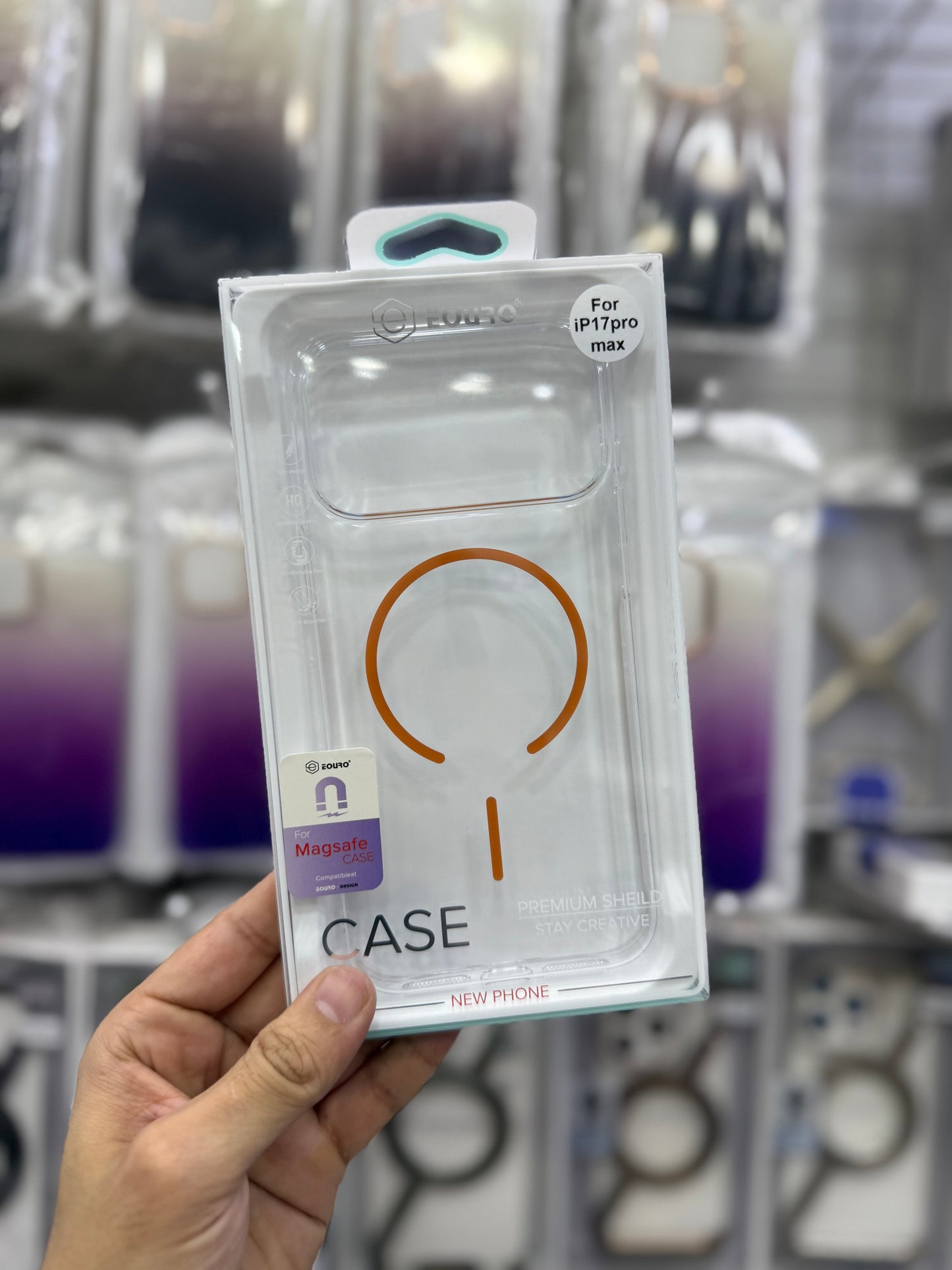 Eouro Slim Clear MagSafe Case - 17 Pro & 17 Pro Max