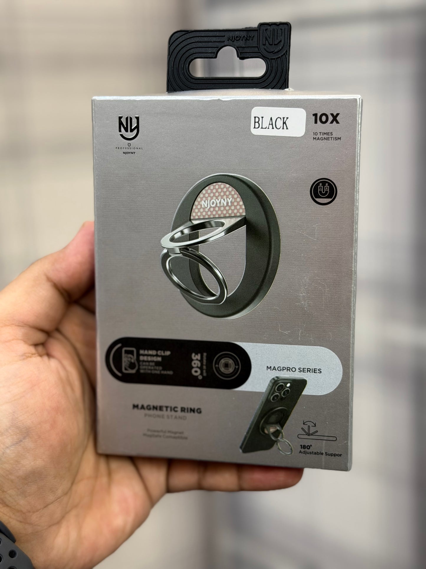 Njoyny MagSafe Grip Ring + Stand
