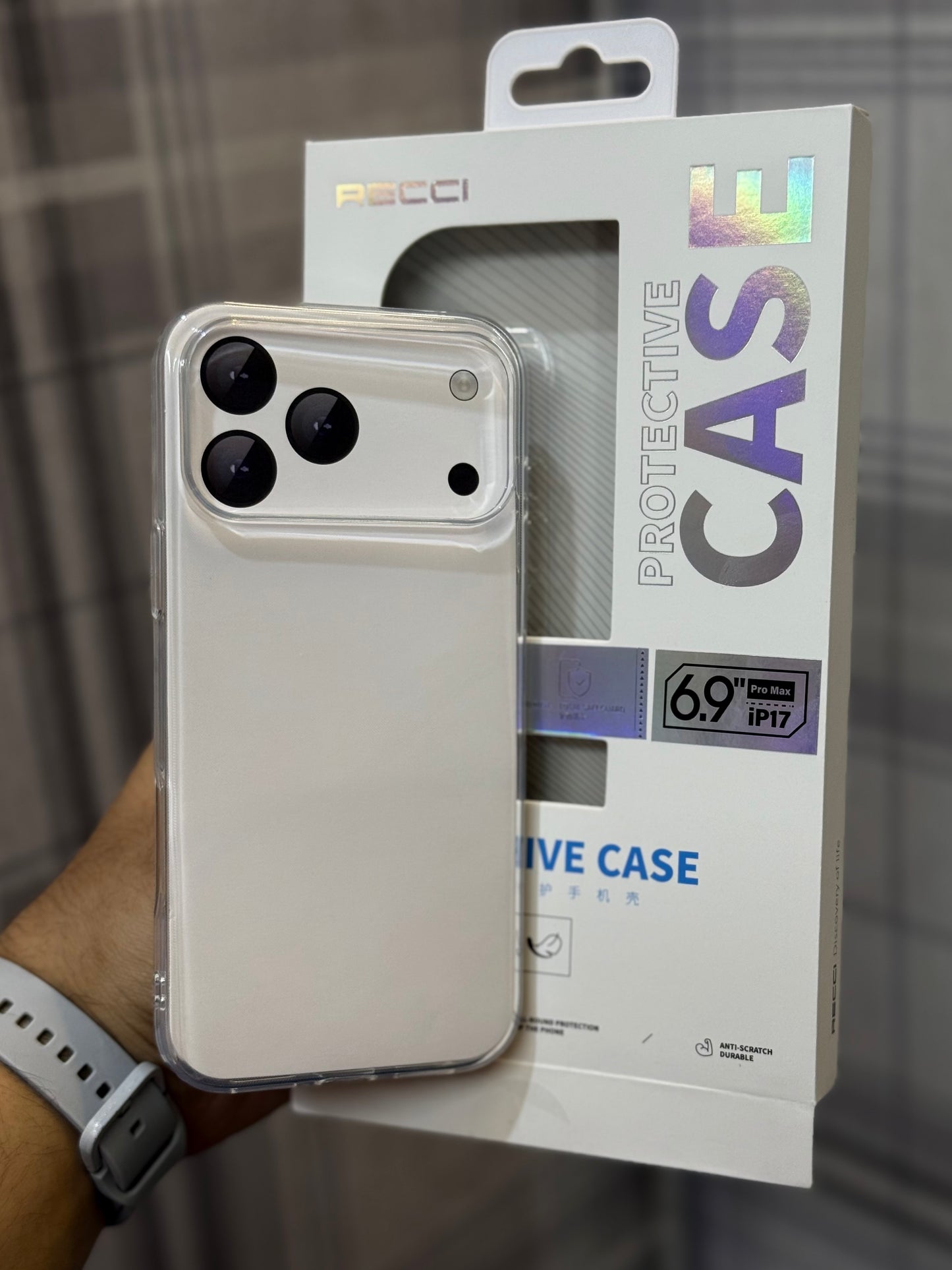 RECCI Soft Crystal Clear Case for iPhone 17 Series