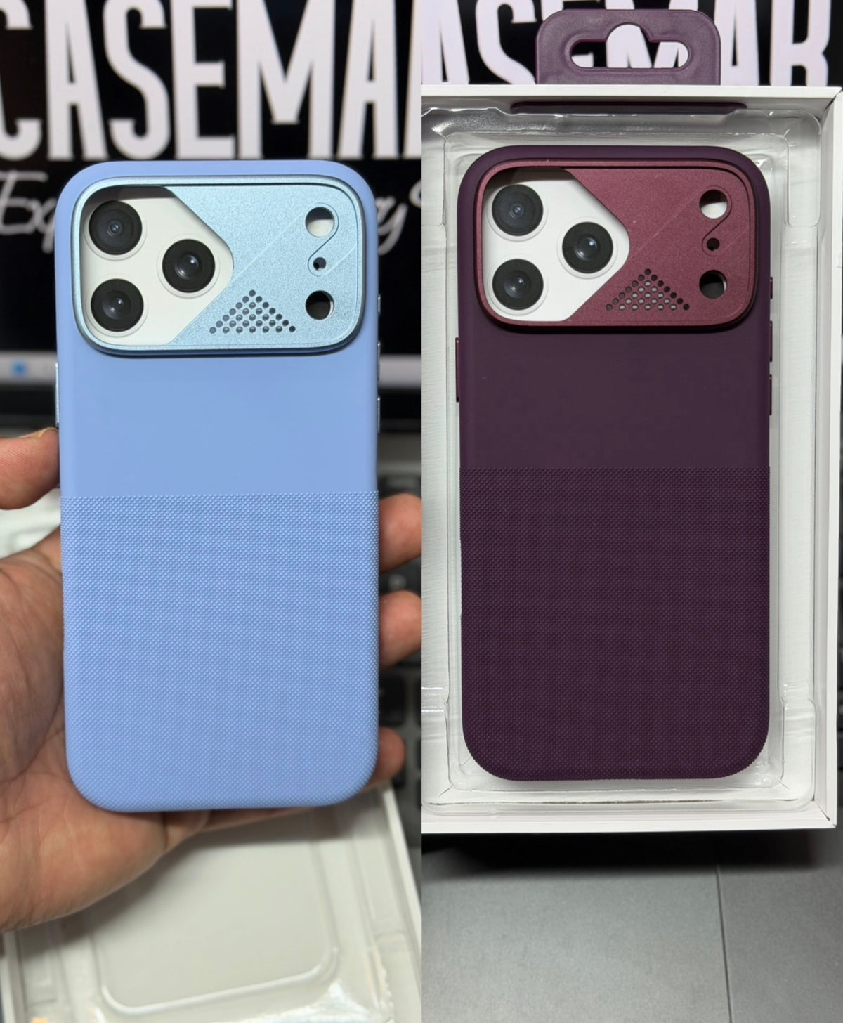 Aulumu Design MagSafe Silicone Case for 18 / 17 Pro Max