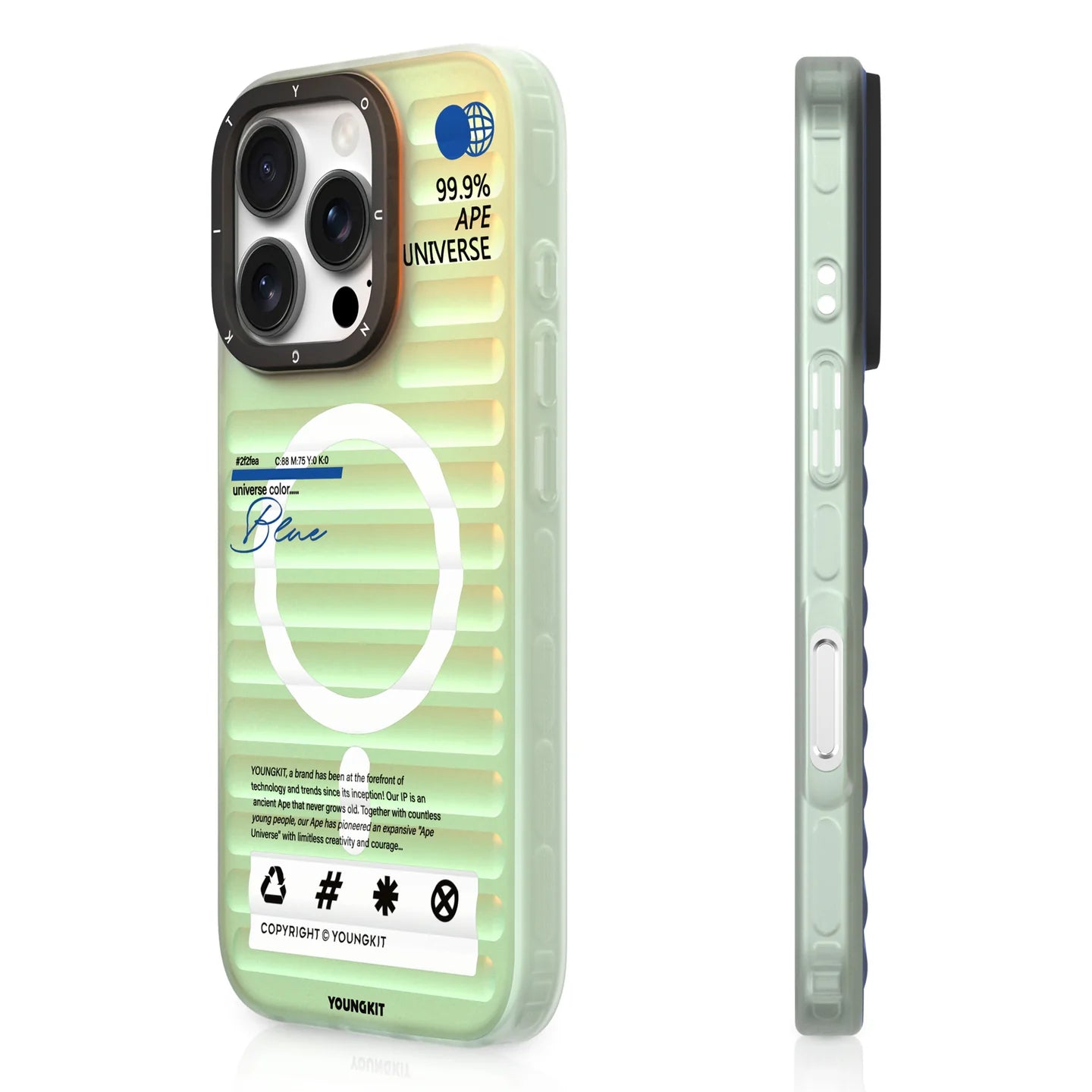 YoungKit Lugagge Color Changing Case 16 Pro Max
