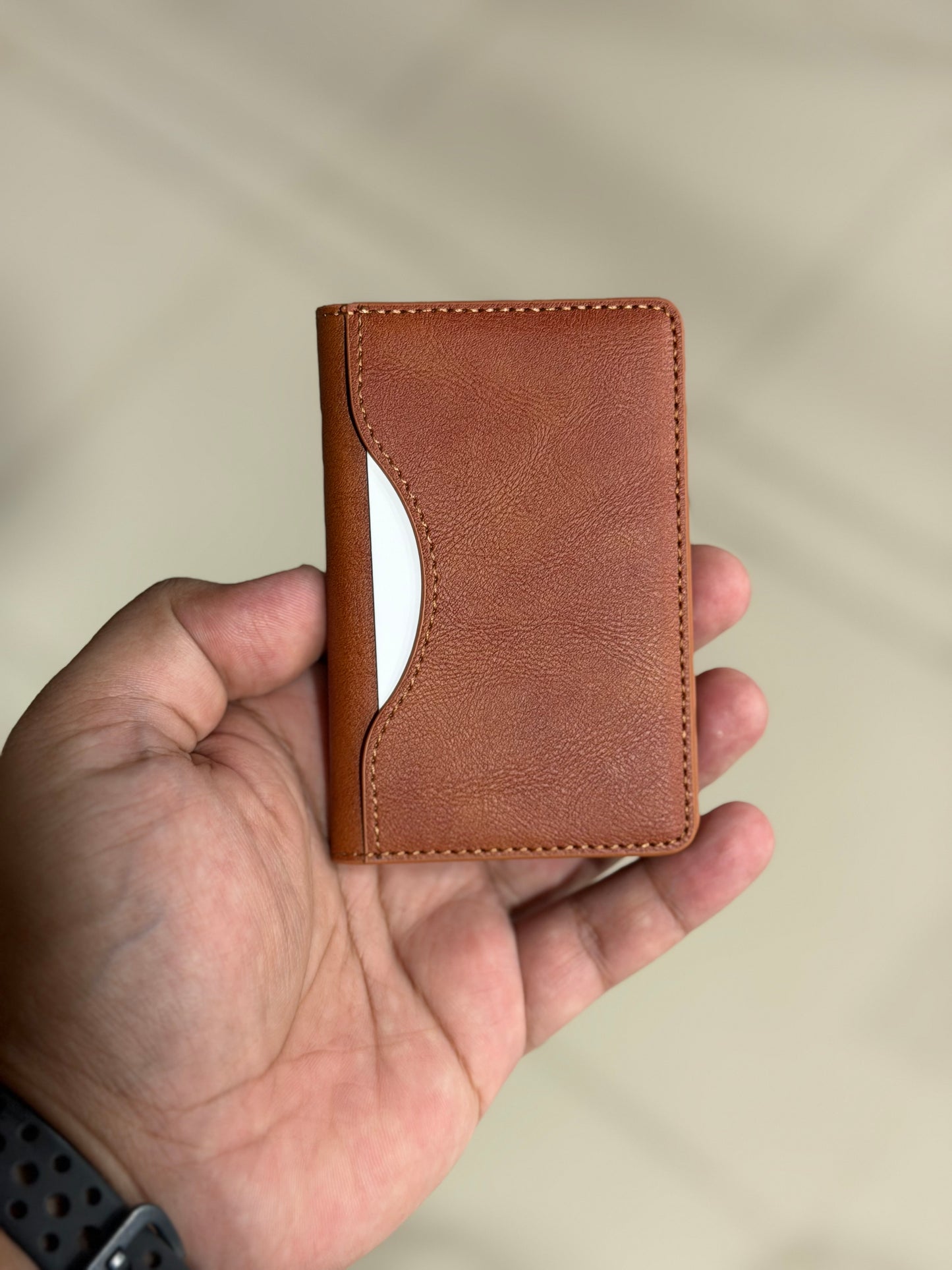 Fold Leather MagSafe Wallet with Stand