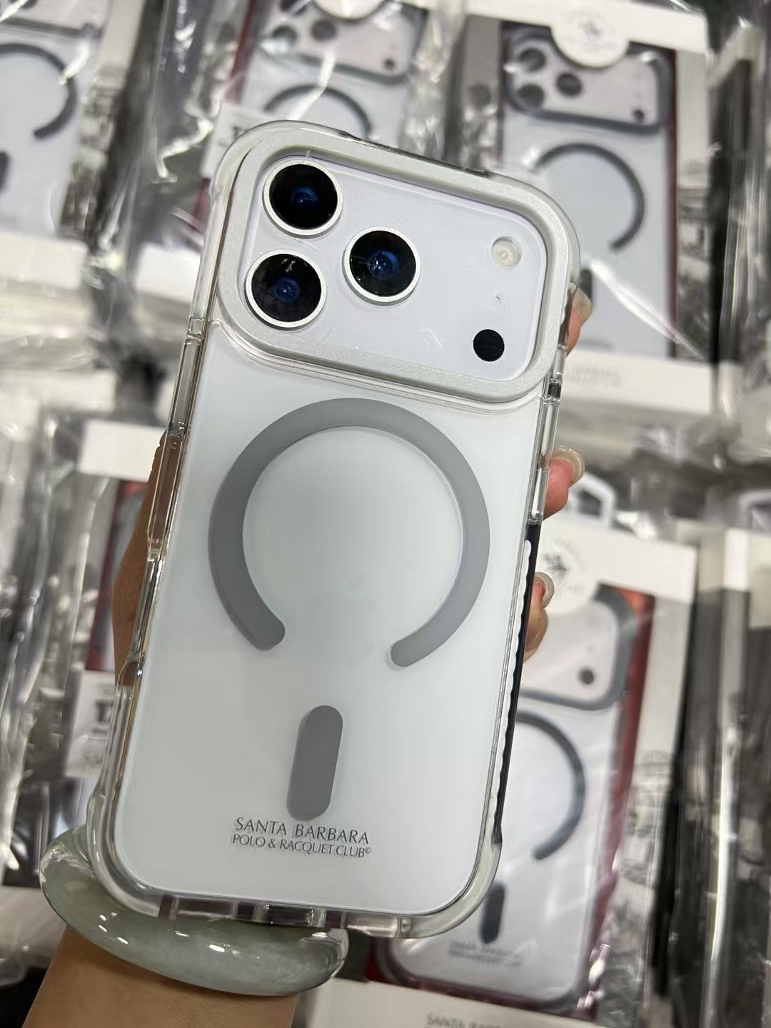 Polo Rebecca Border Clear Case 17 Series