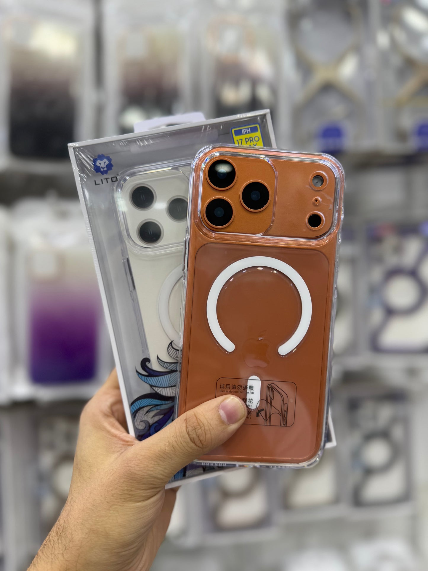 Lito Clear MagSafe Case - 17 Pro & 17 Pro Max