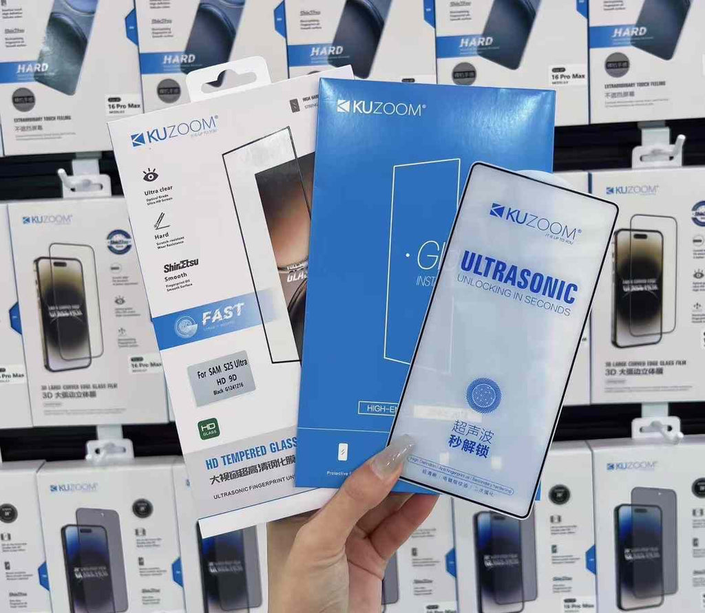 Kuzoom clear glass for Samsung s25 ultra