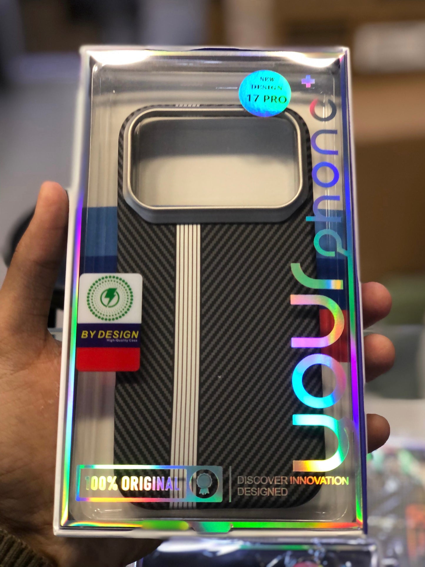 BLACK WAVE CARBON FIBRE KEVLAR CASE