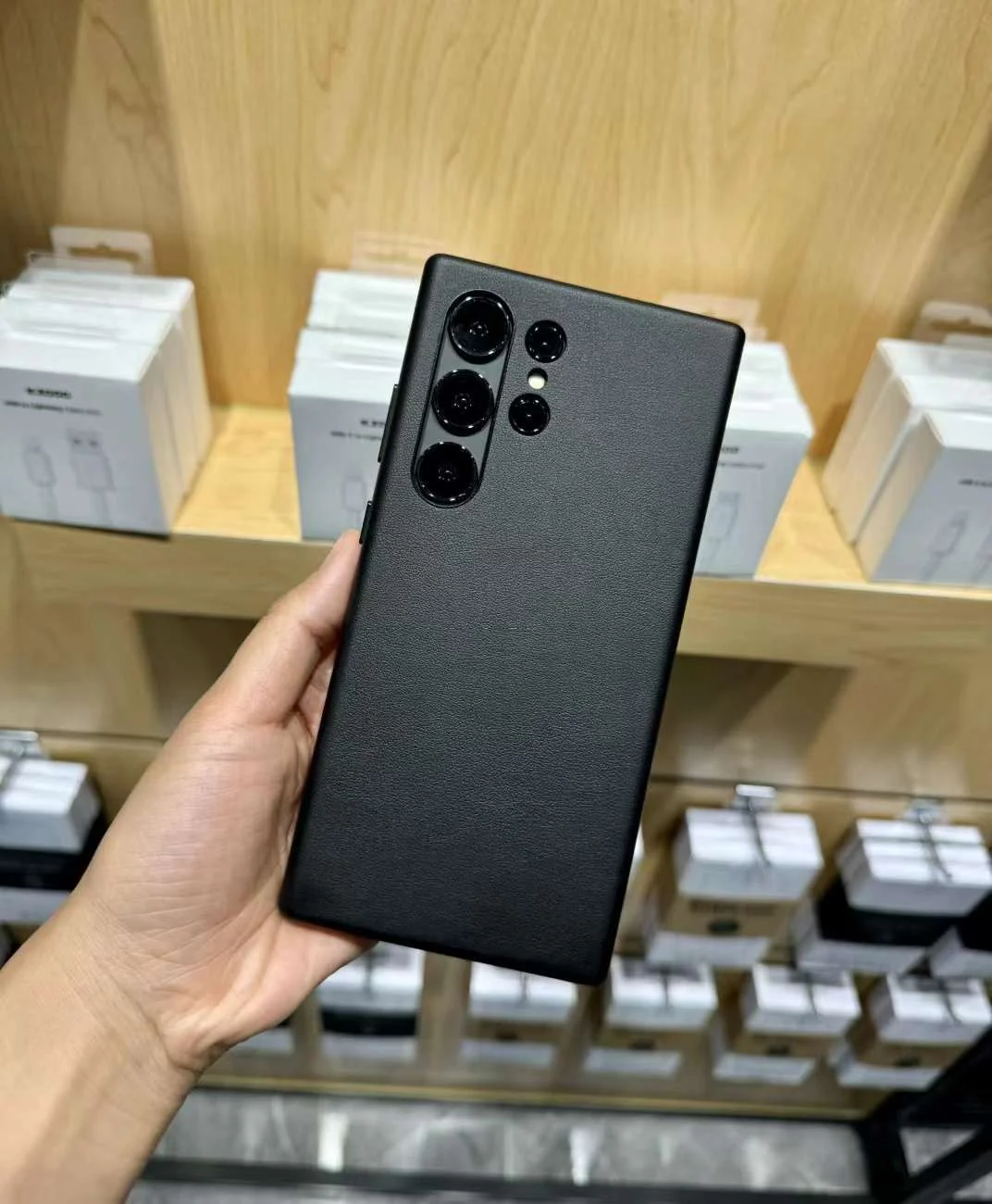 KDOO noble case s24 ultra genuine leather