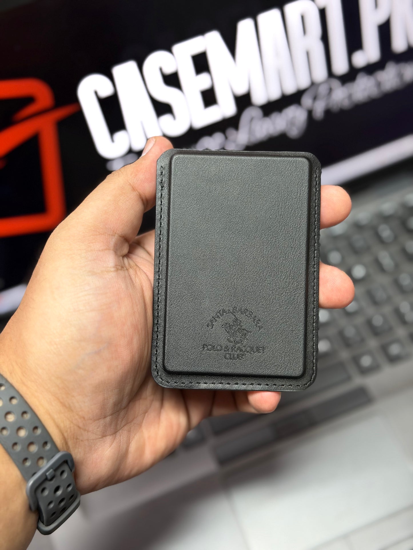 Polo MagSafe Stand Wallet with Grip Holder - Santa Barbara BECK Series Card Holder