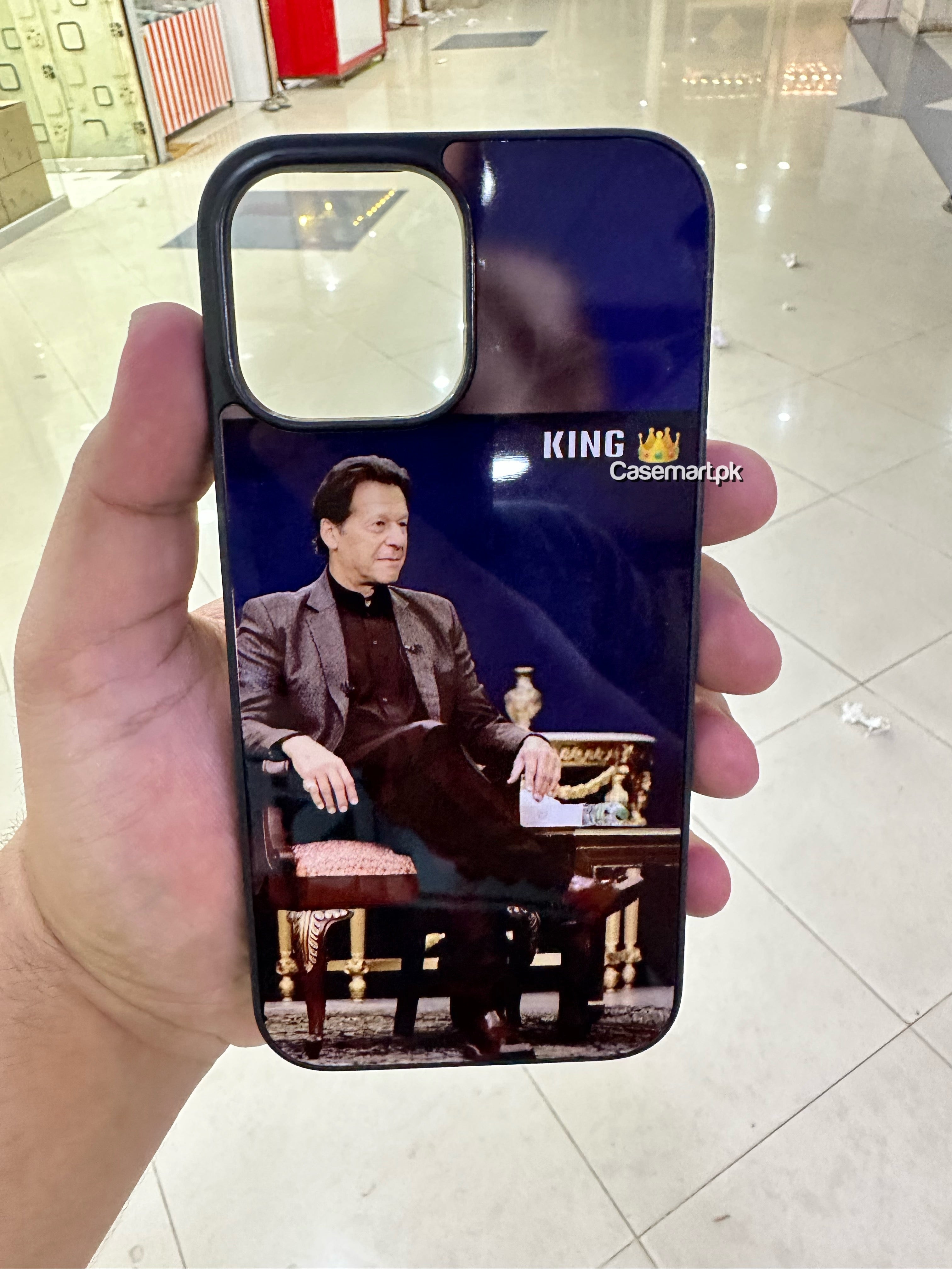 imran khan king customised case