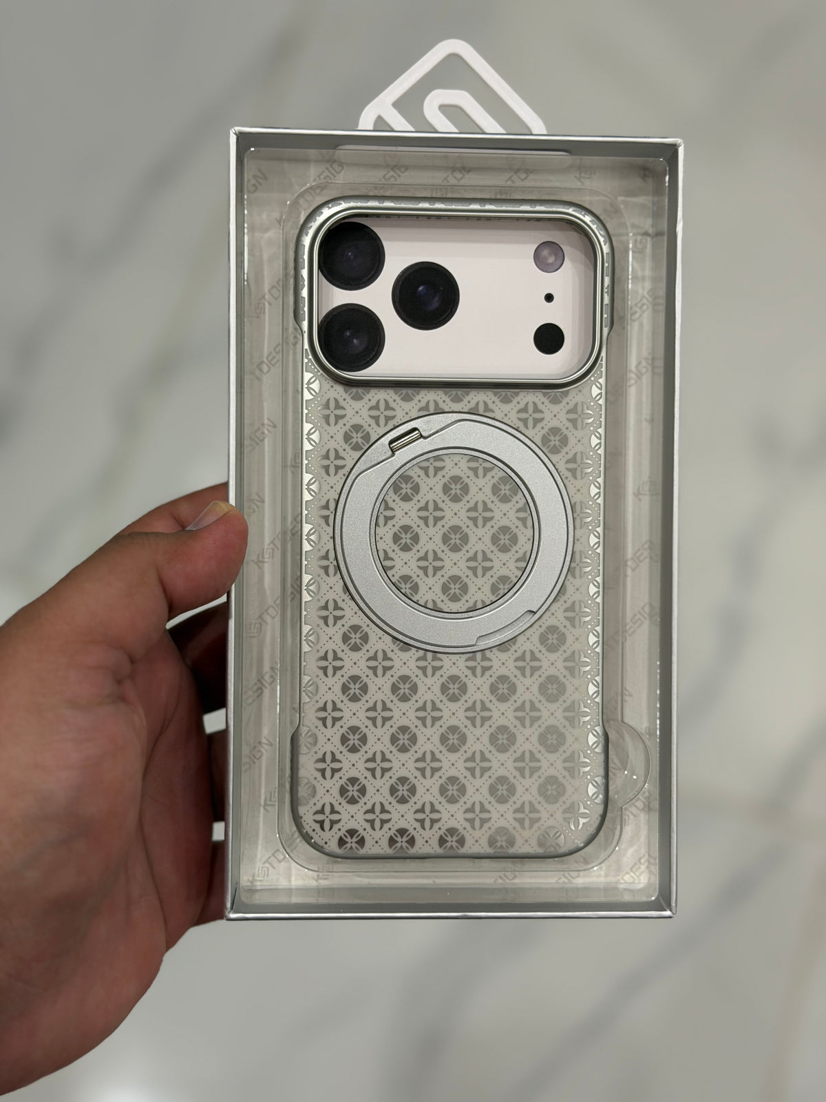 KST Side Cut Design 360 Spin MagSafe Stand Case iPhone 18 Pro Max