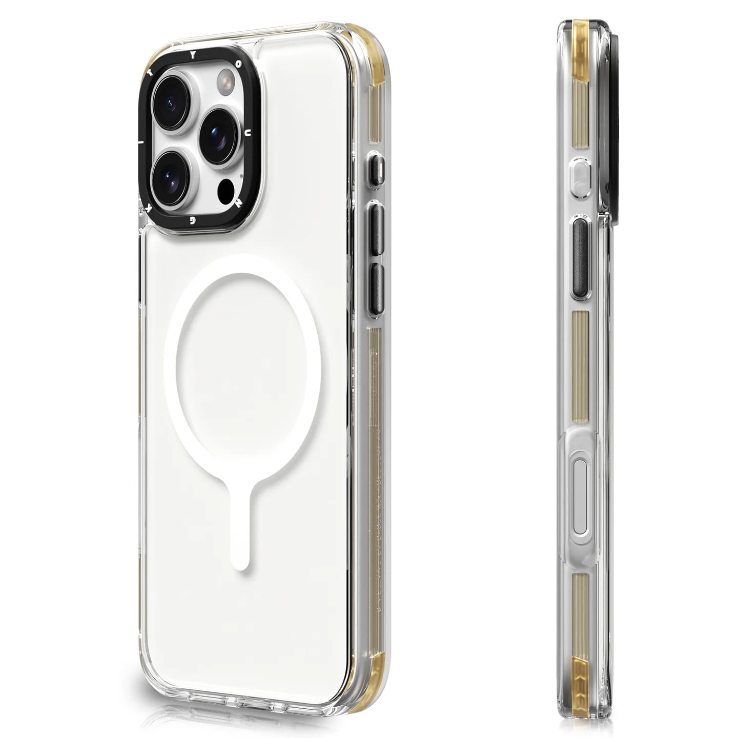 YoungKit Crystal Clear+Desert Case 16 Pro Max