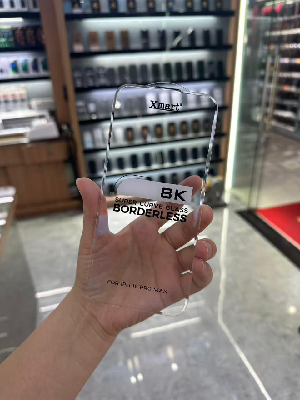 XMART 8K Borderless Super Curved Diamond Glass