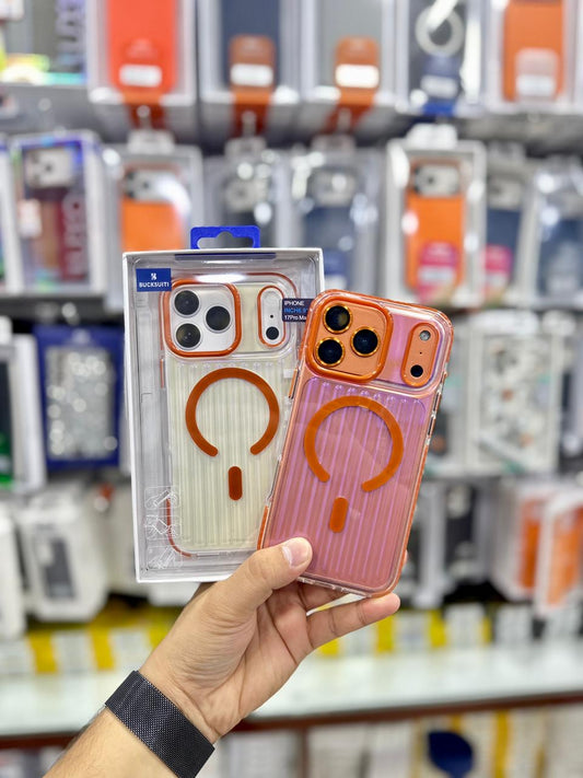 Mutural Corrugated MagSafe Case - 17 Pro Max