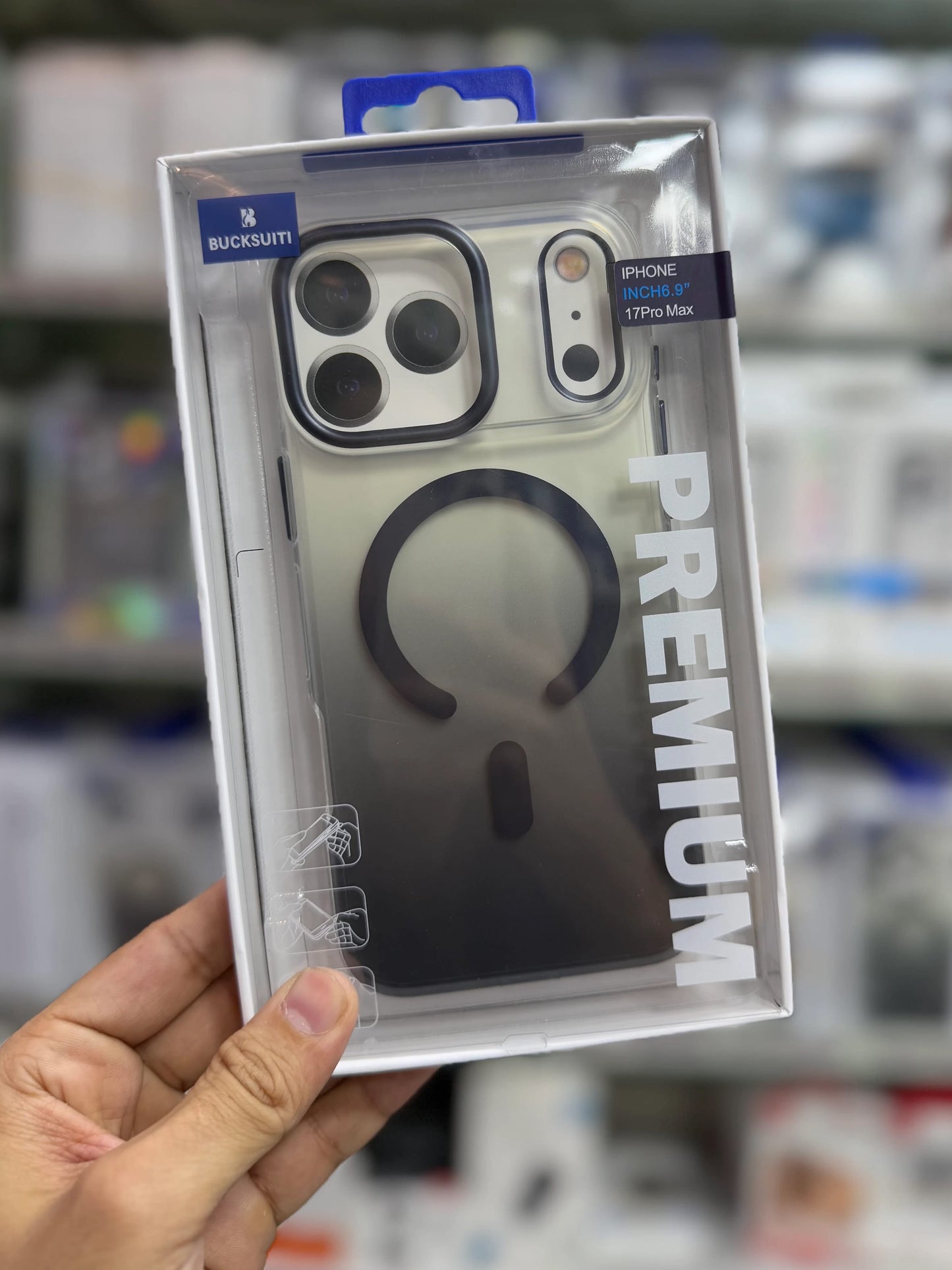 Bucksuiti Dual Shade Matte Case for 17 Pro Max