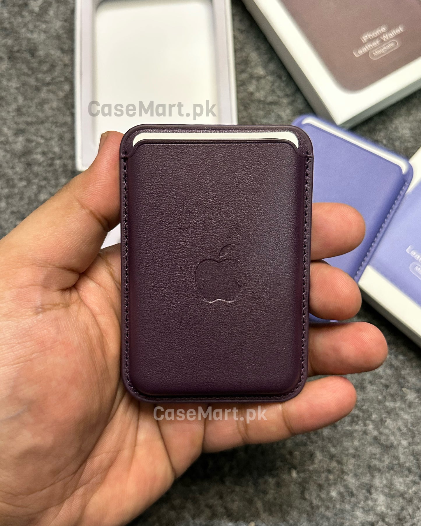 Apple Official MagSafe Leather Wallet for iPhone