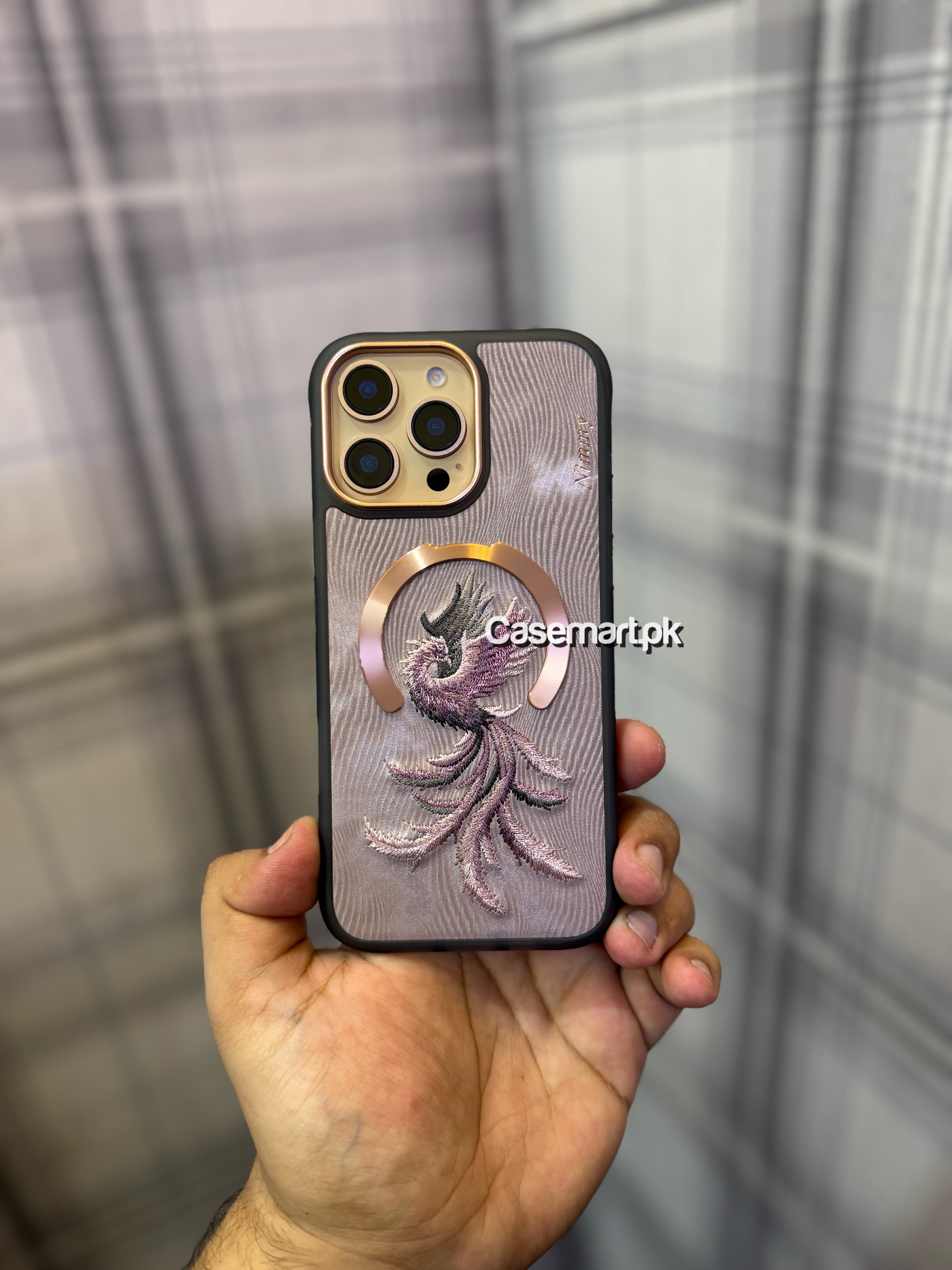 Nimmy original fantasy animal case finewoven+magsafe for Apple iPhone 16 pro max