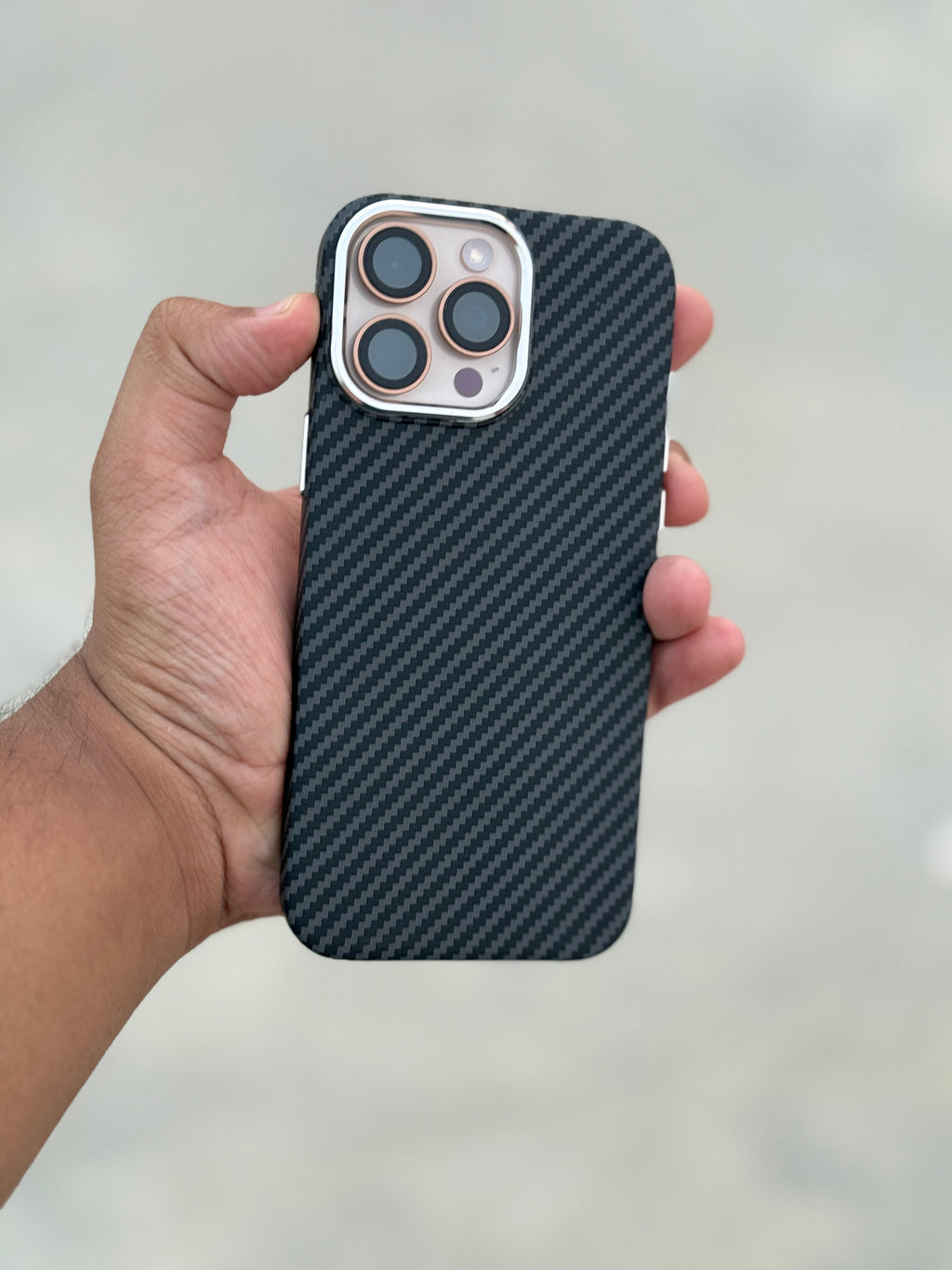 BLACK WAVE CARBON FIBRE CASE