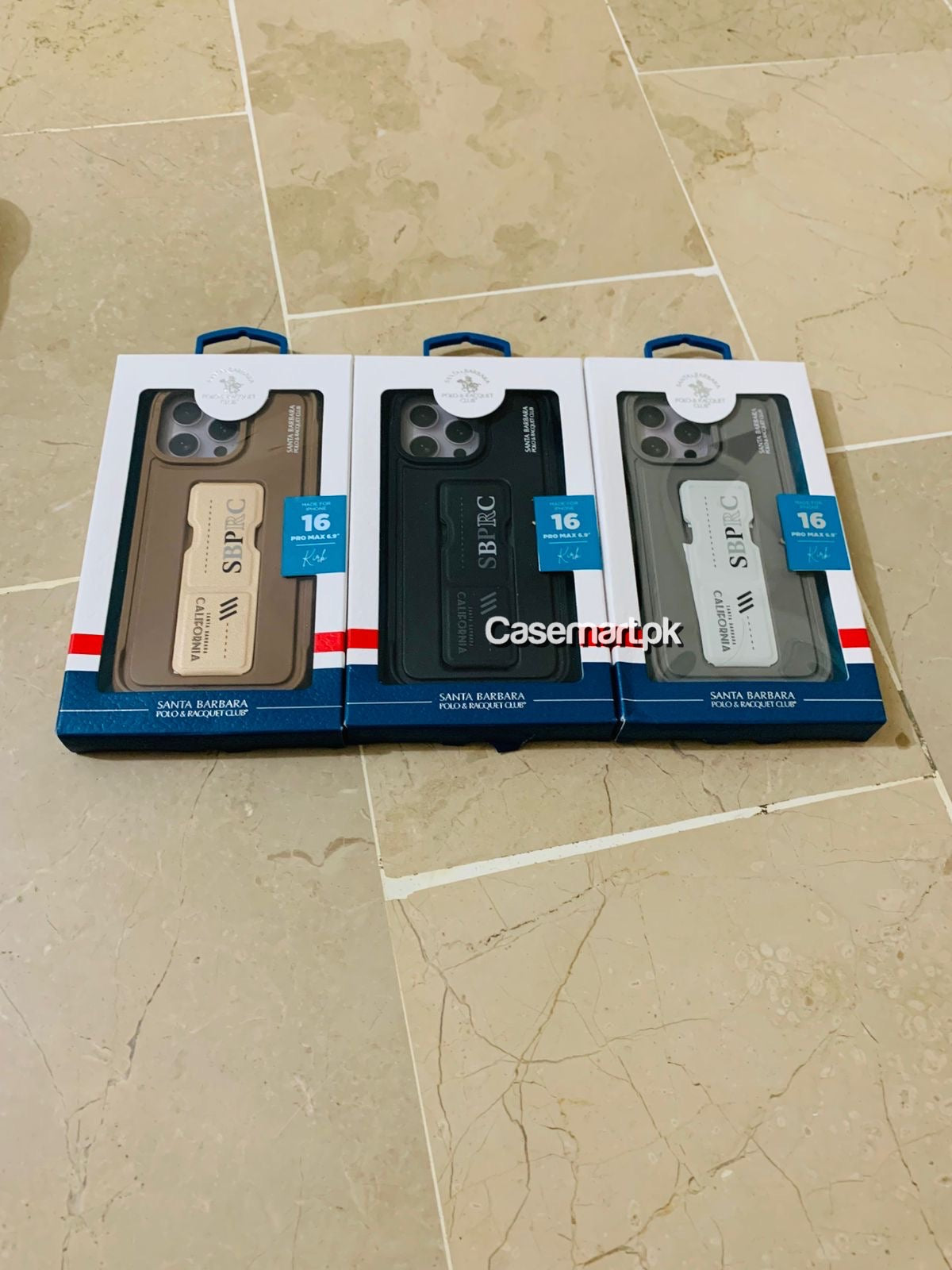 Polo Santa barbara original Kirk series case in genuine leather in Apple iPhone 16 pro max