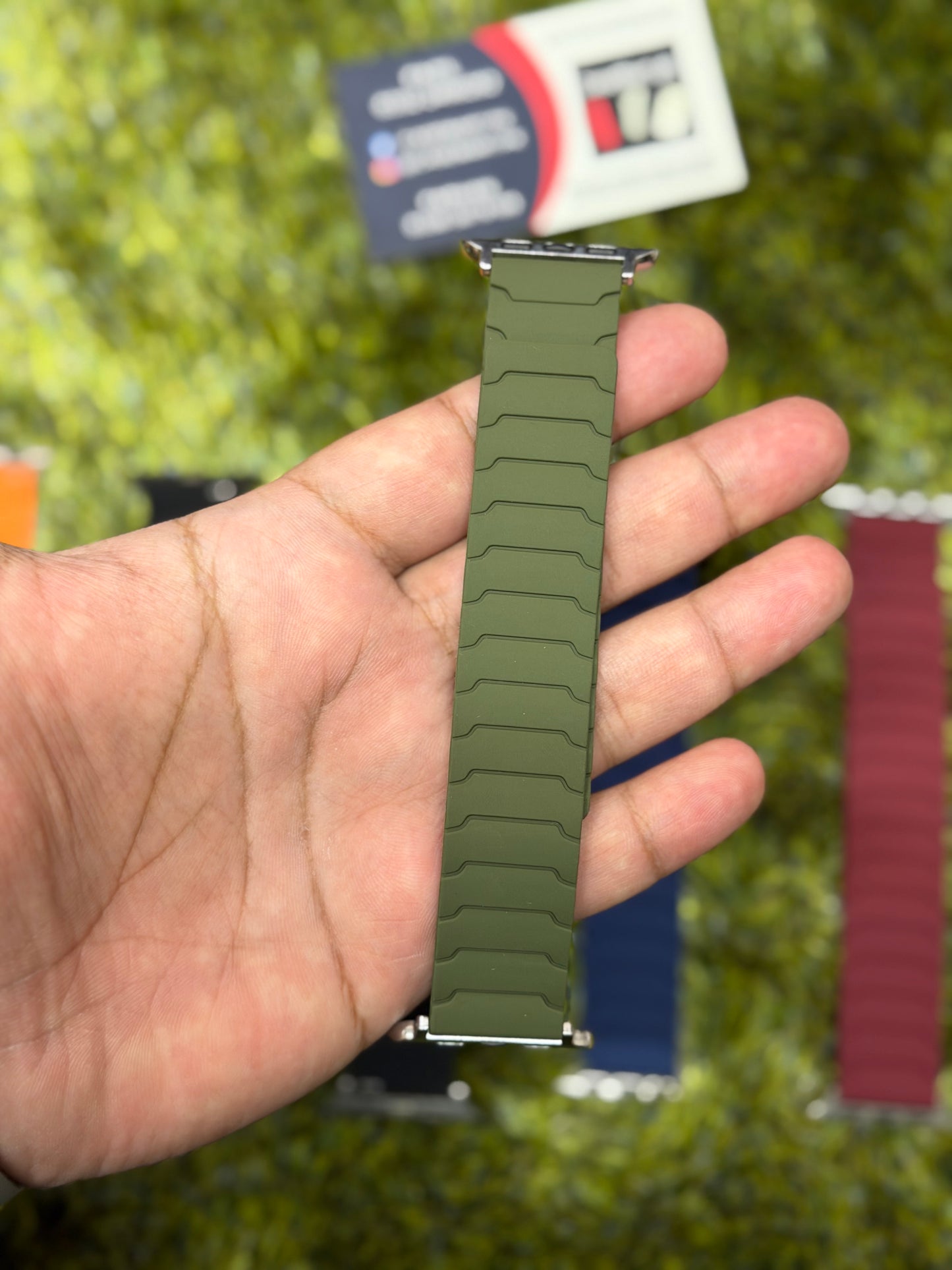 Fully Magnetic Silicone Loop Band for Apple Watch - 38mm to 49mm