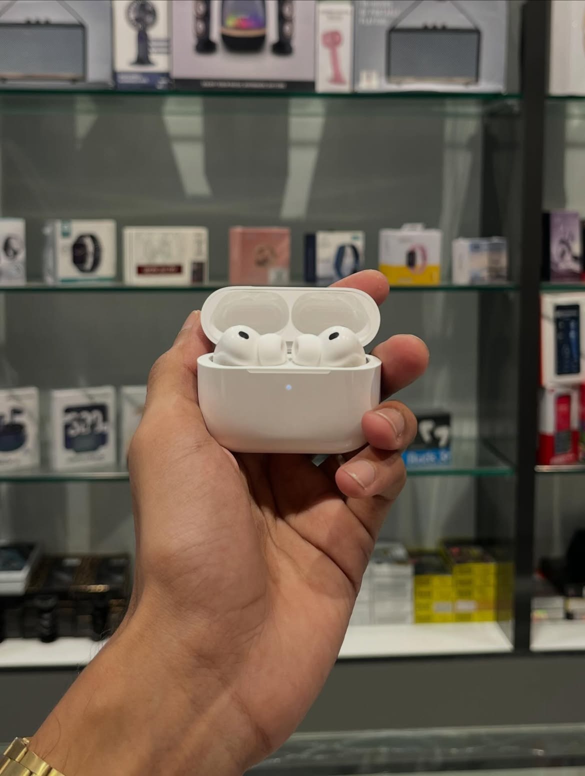 Apple AirPods Pro 3 ANC - Third Gen Platinum Copy With Active Noice Cancellation & Transparency Mode Working