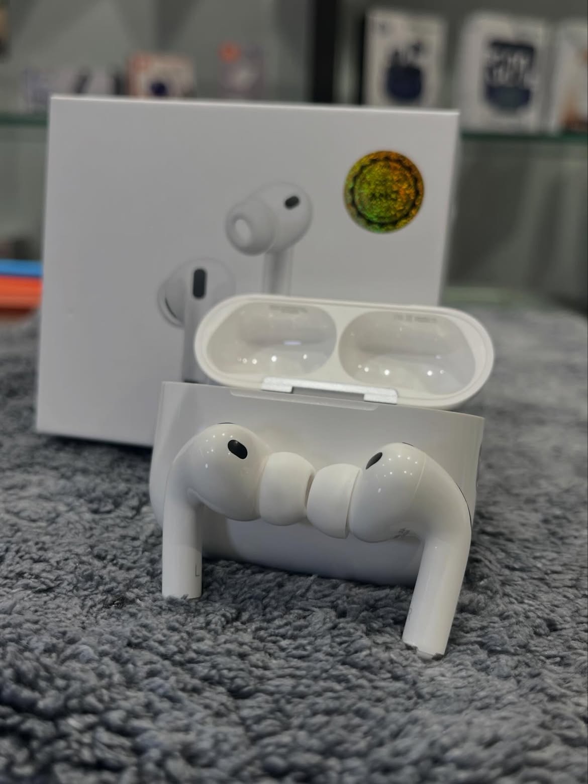 Apple AirPods Pro 3 ANC - Third Gen Platinum Copy With Active Noice Cancellation & Transparency Mode Working