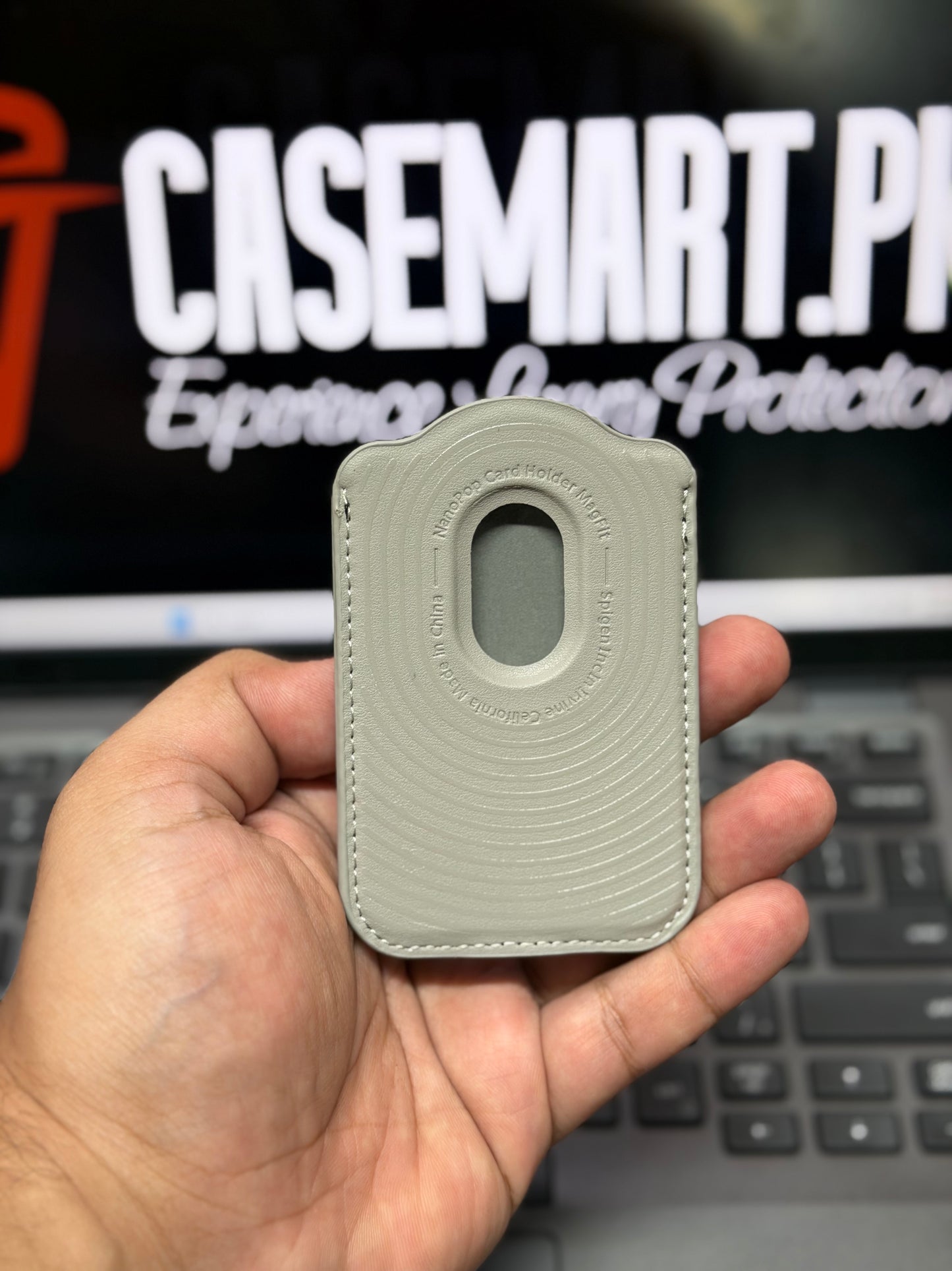 Spigen Nano Pop Leather MagSafe Wallet - Mag Fit Two-Tone Style Card Holder